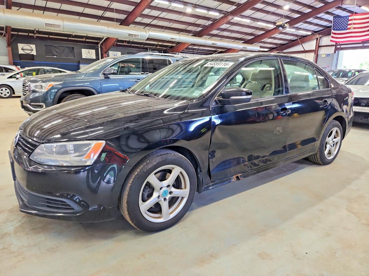 2012 Volkswagen Jetta Se Black vin: 3VWDP7AJ9CM423946