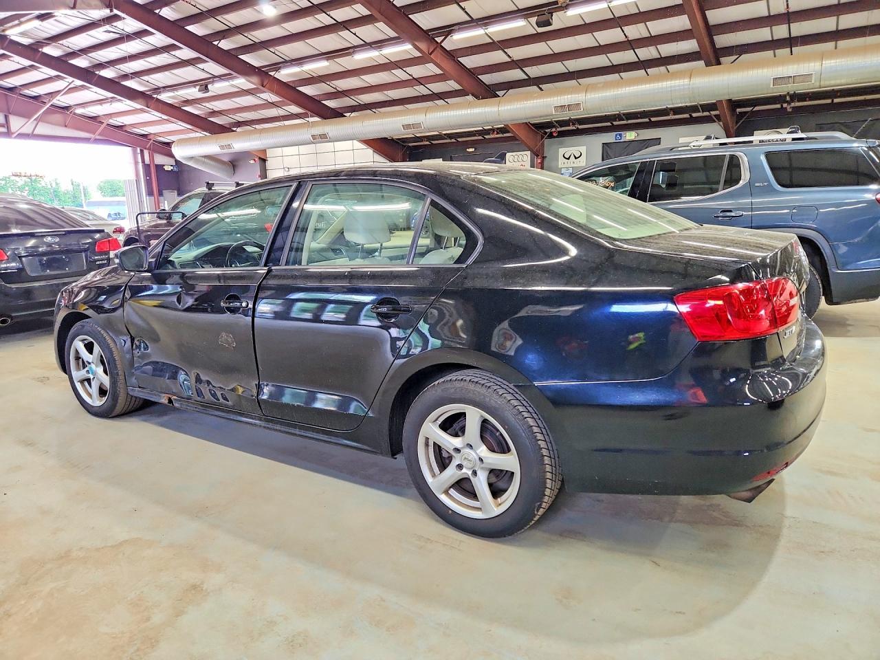 2012 Volkswagen Jetta Se Black vin: 3VWDP7AJ9CM423946
