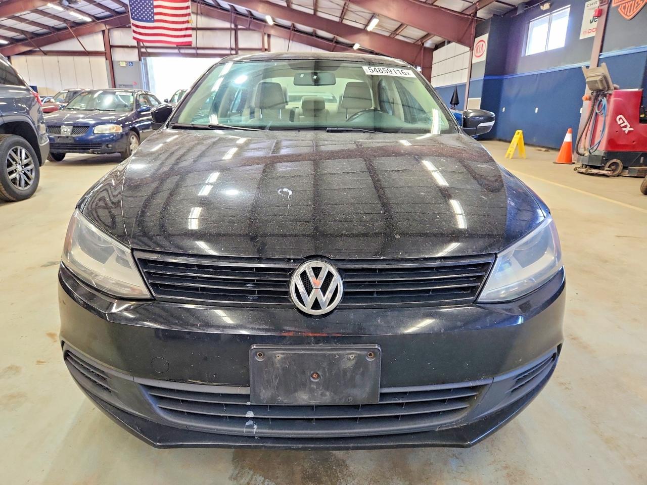 2012 Volkswagen Jetta Se Black vin: 3VWDP7AJ9CM423946