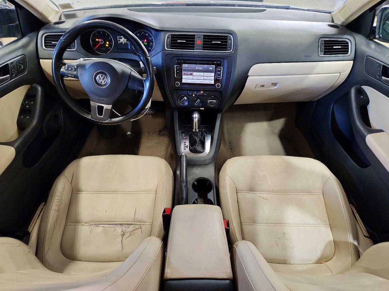 2012 Volkswagen Jetta Se Black vin: 3VWDP7AJ9CM423946