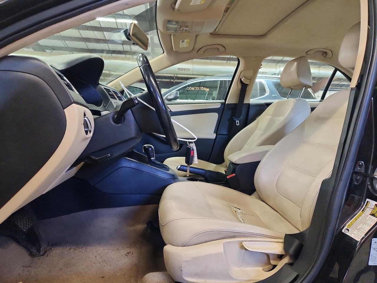 2012 Volkswagen Jetta Se Black vin: 3VWDP7AJ9CM423946