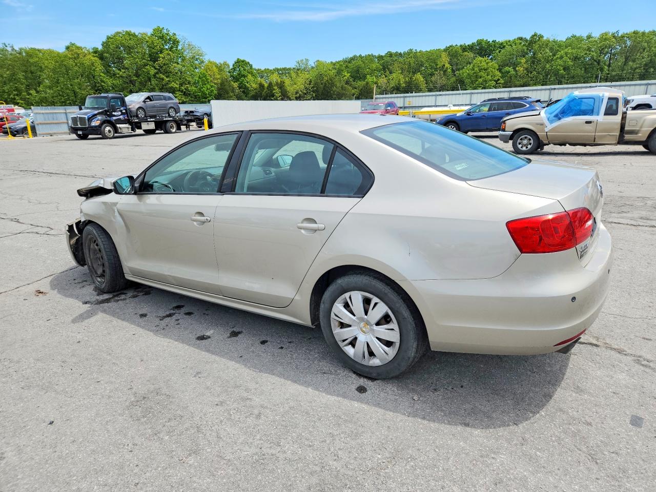 2012 Volkswagen Jetta Se Gold vin: 3VWDP7AJ9CM452914