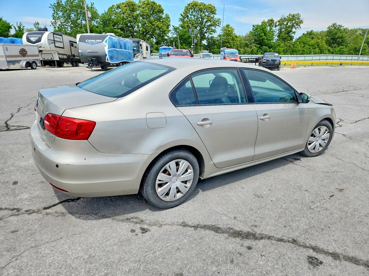 2012 Volkswagen Jetta Se Gold vin: 3VWDP7AJ9CM452914