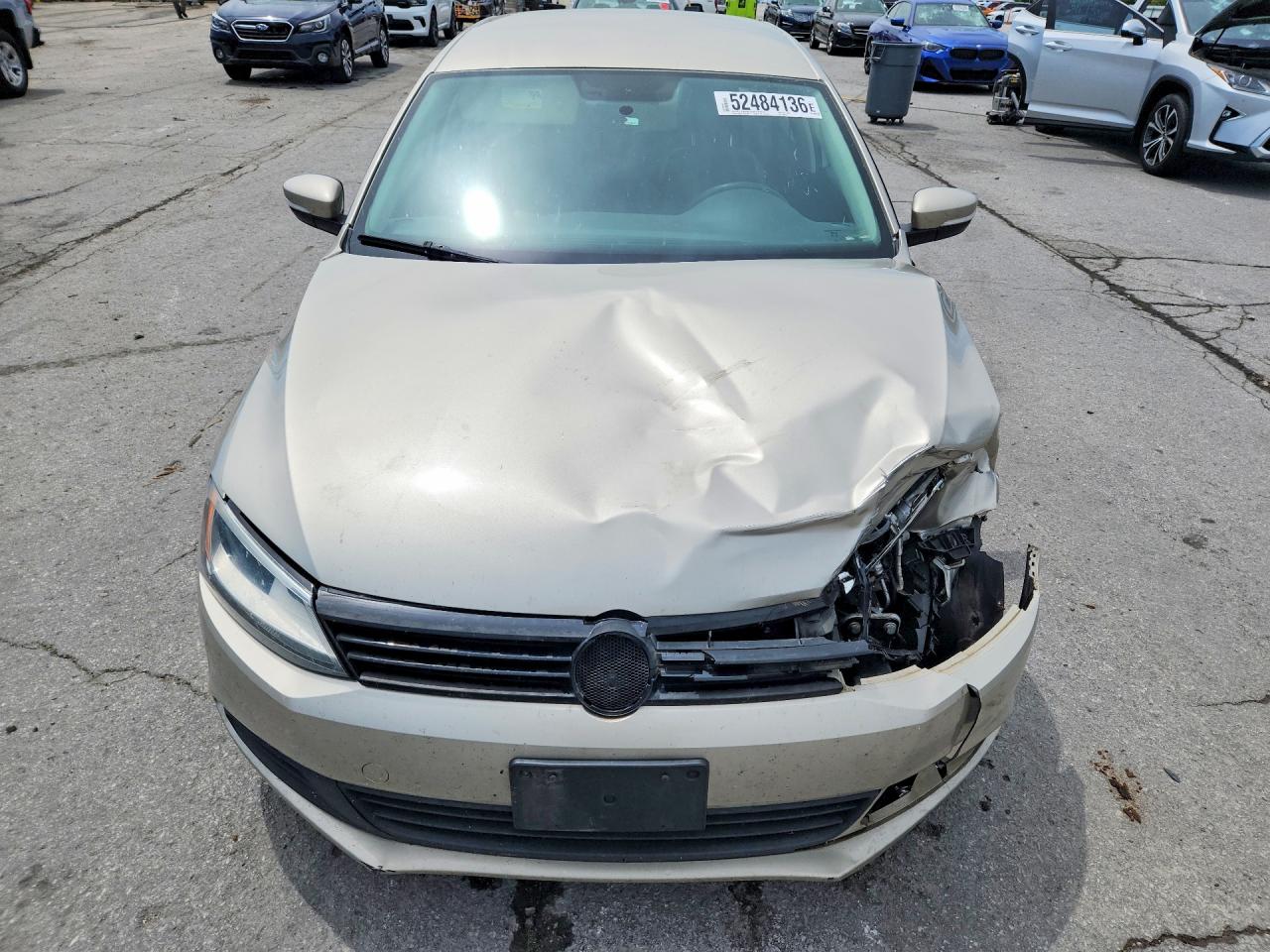 2012 Volkswagen Jetta Se Gold vin: 3VWDP7AJ9CM452914