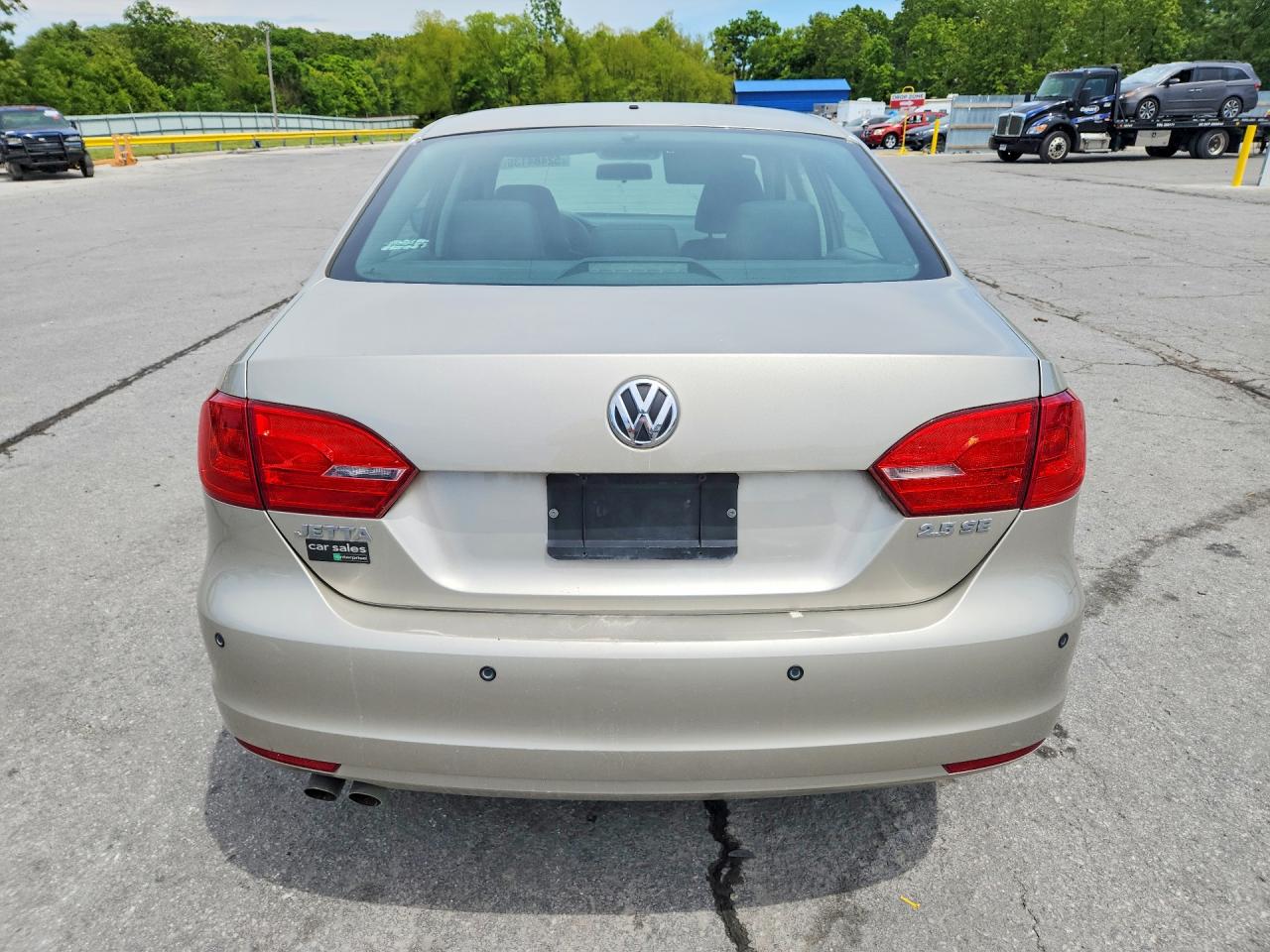 2012 Volkswagen Jetta Se Gold vin: 3VWDP7AJ9CM452914