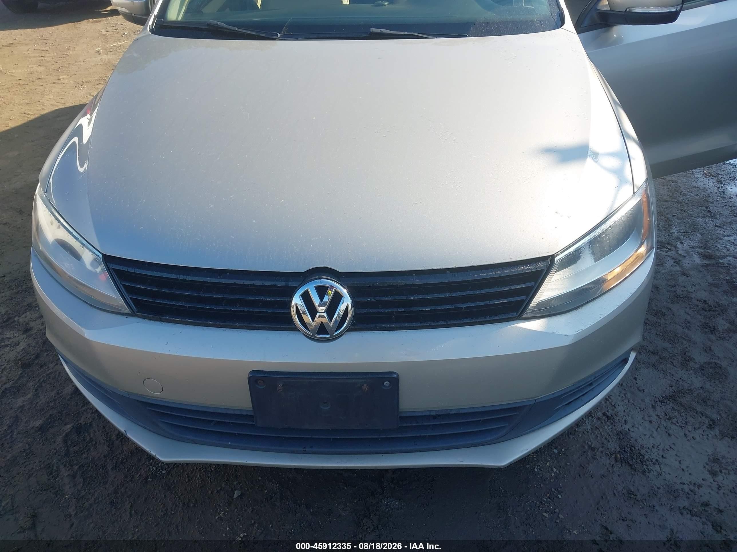 2012 Volkswagen Jetta 2.5l Se Gold vin: 3VWDP7AJ9CM453321