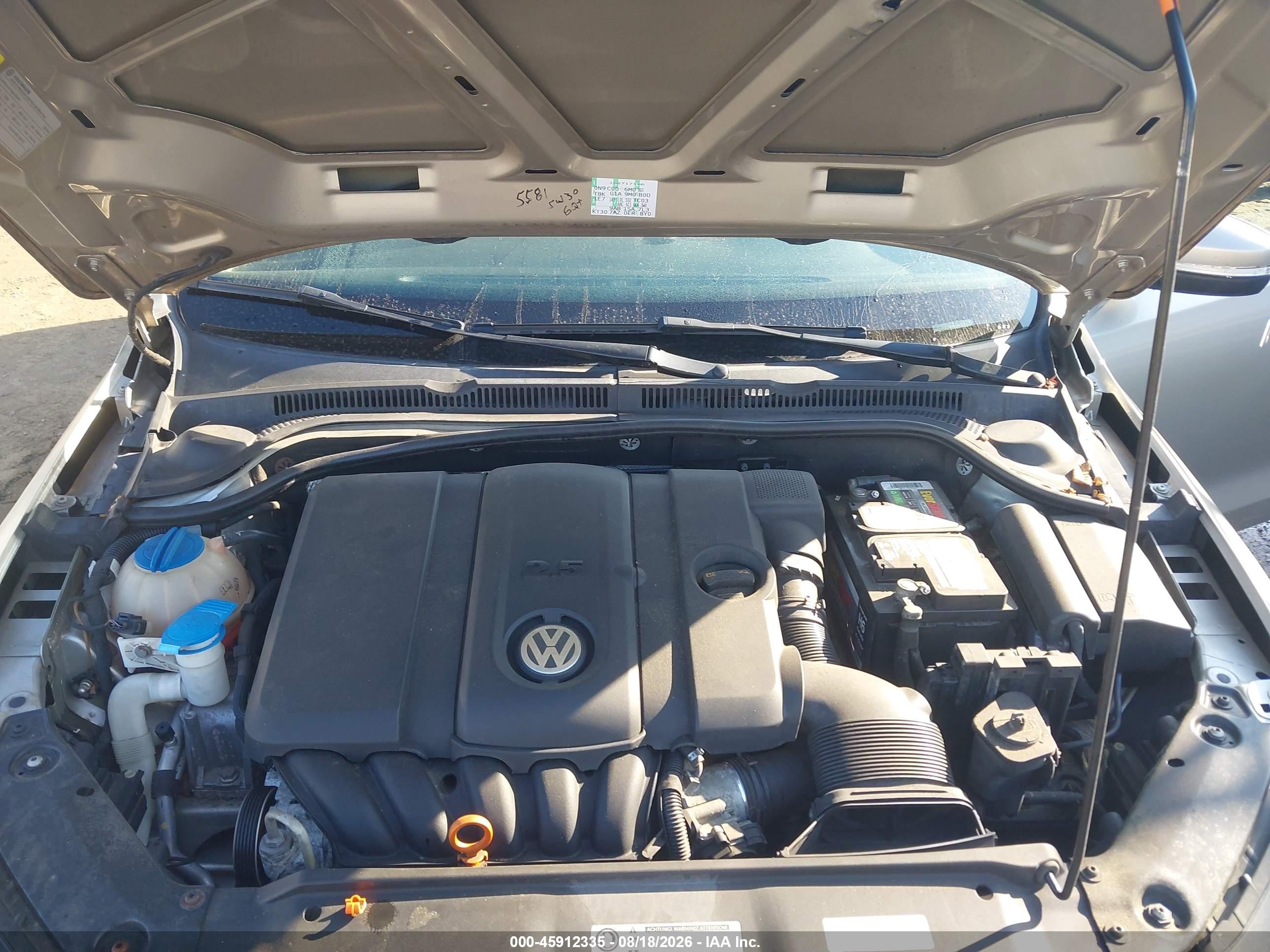 2012 Volkswagen Jetta 2.5l Se Gold vin: 3VWDP7AJ9CM453321