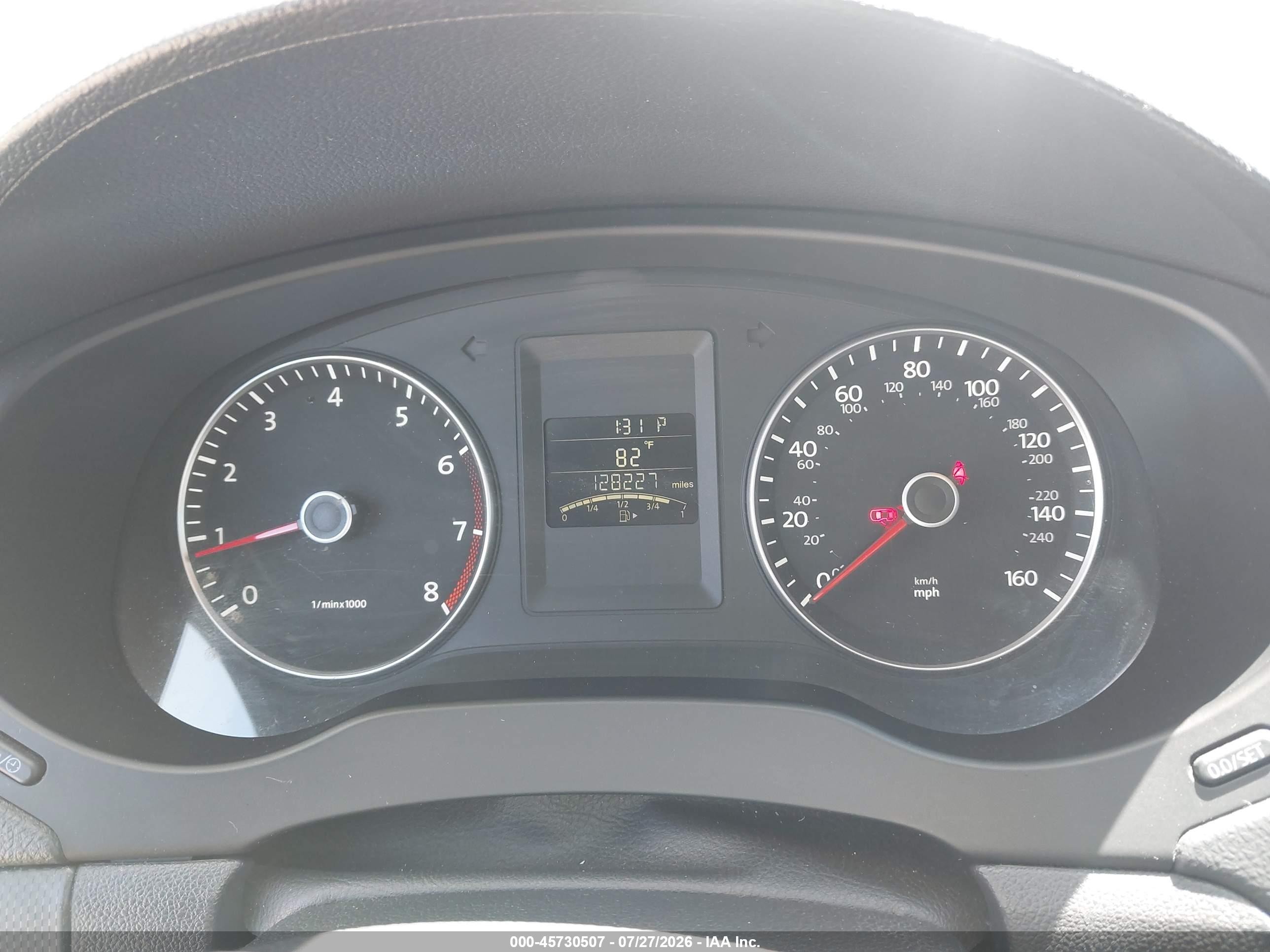 2012 Volkswagen Jetta 2.5l Se Gold vin: 3VWDP7AJ9CM463444