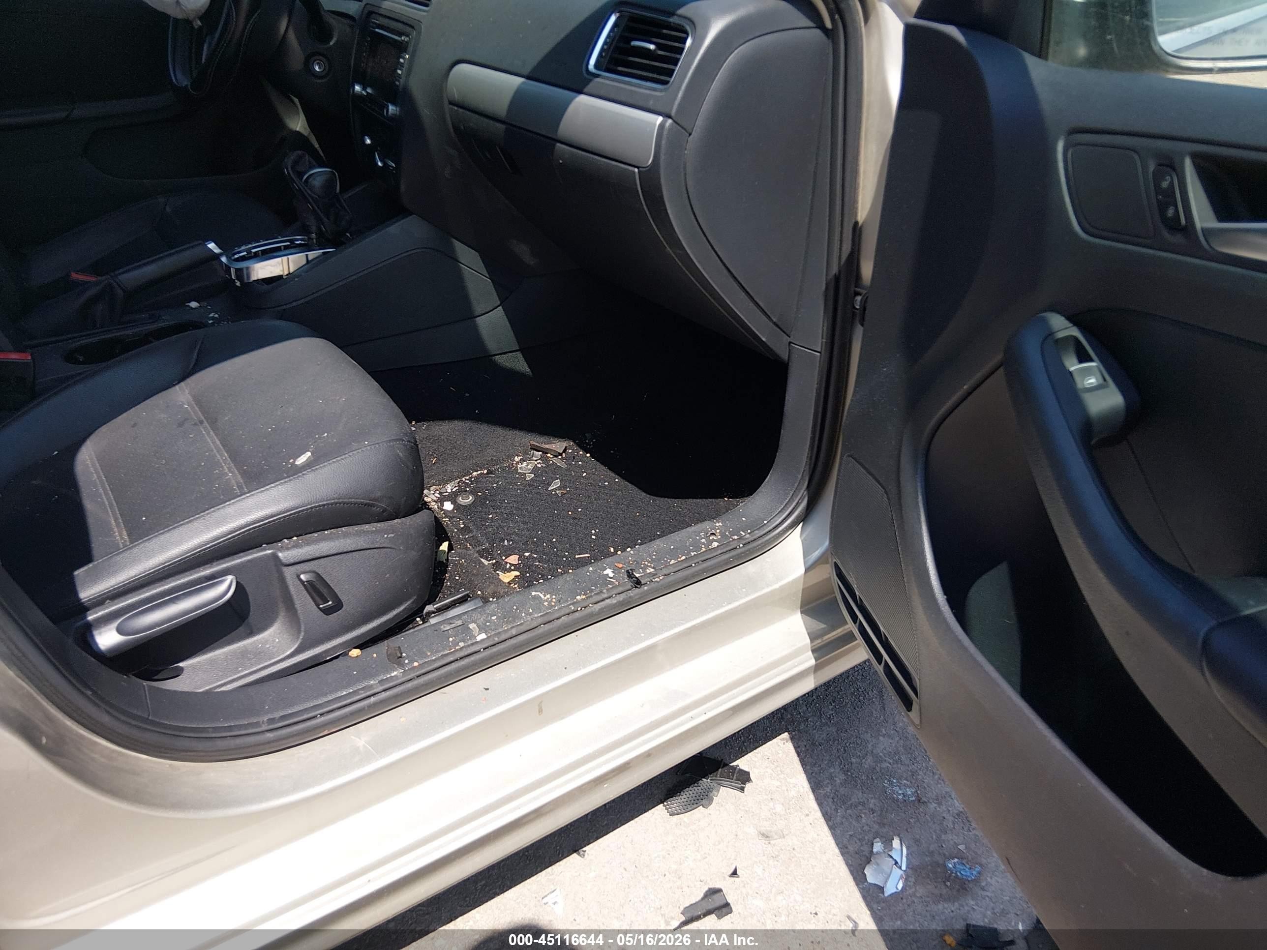 2013 Volkswagen Jetta 2.5l Se Gold vin: 3VWDP7AJ9DM234862