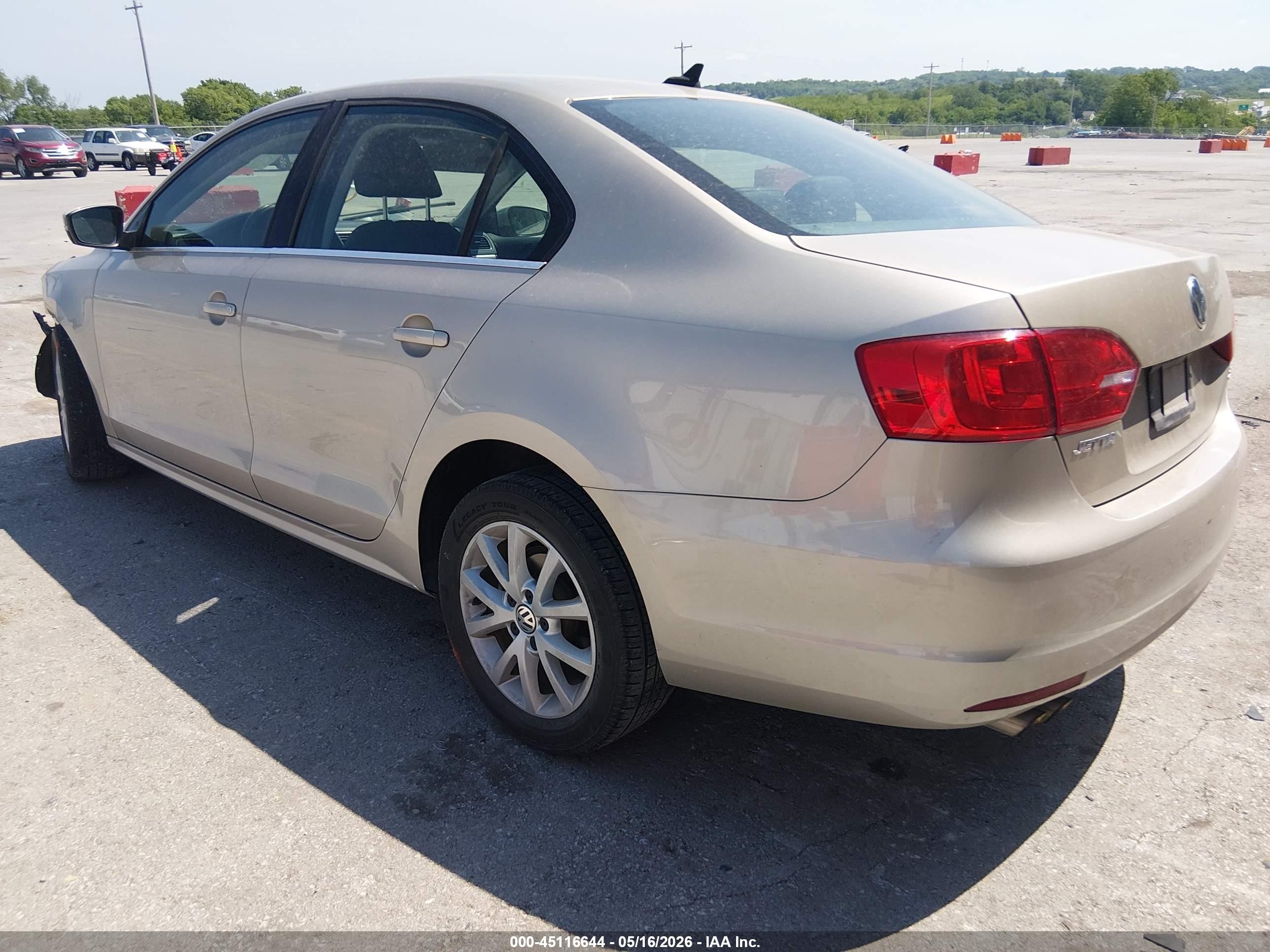 2013 Volkswagen Jetta 2.5l Se Gold vin: 3VWDP7AJ9DM234862