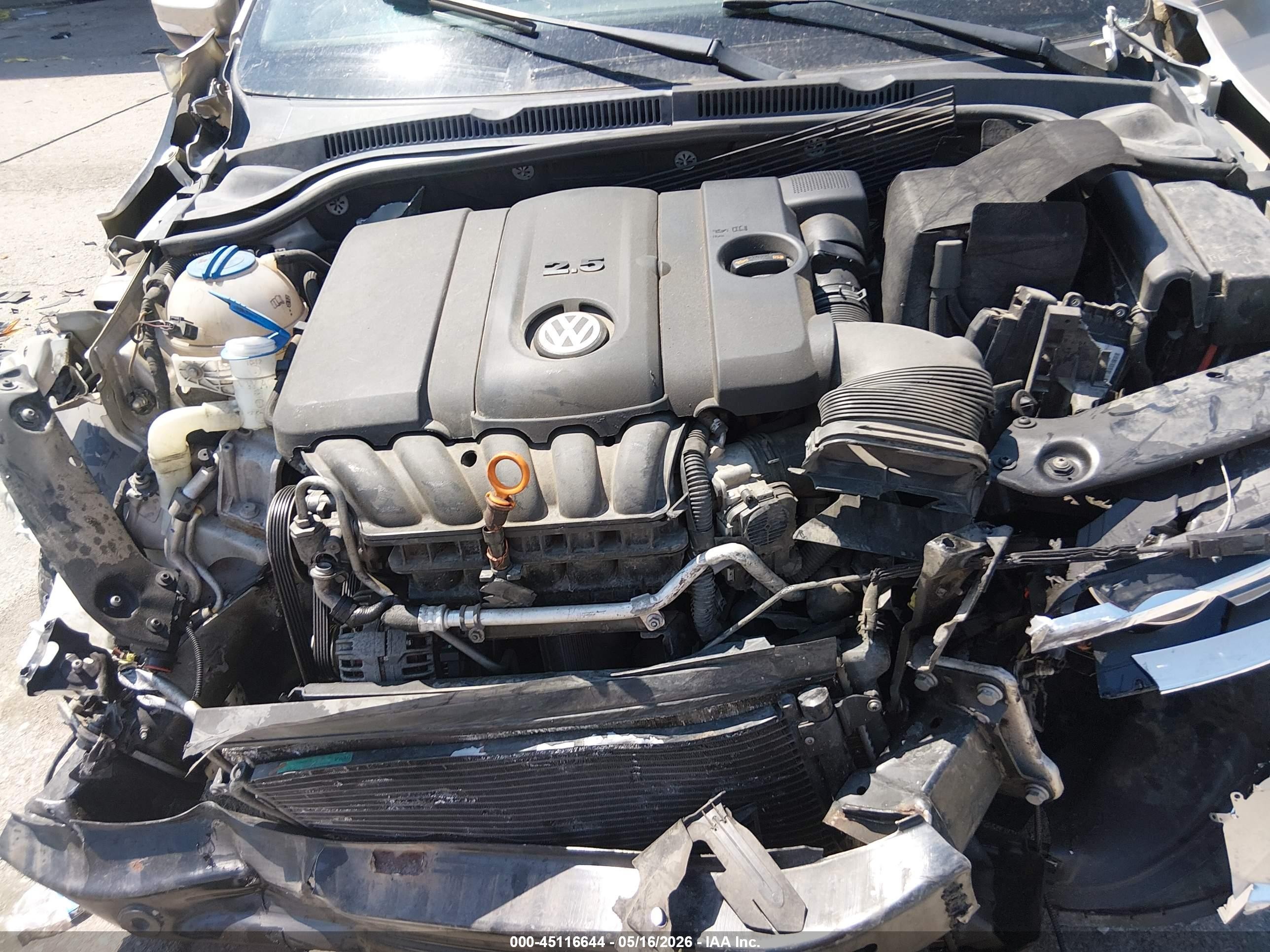 2013 Volkswagen Jetta 2.5l Se Gold vin: 3VWDP7AJ9DM234862