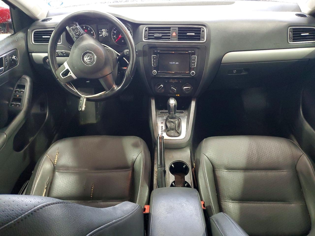 2013 Volkswagen Jetta Se Red vin: 3VWDP7AJ9DM280255