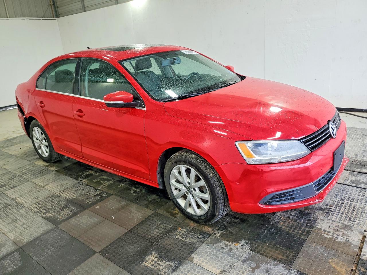 2013 Volkswagen Jetta Se Red vin: 3VWDP7AJ9DM280255