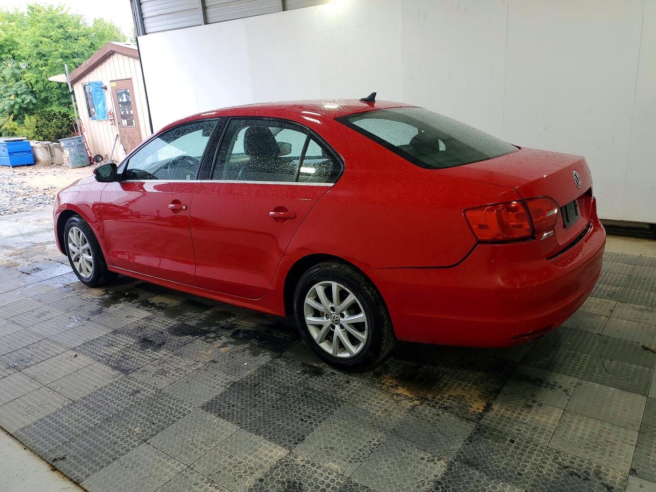 2013 Volkswagen Jetta Se Red vin: 3VWDP7AJ9DM280255