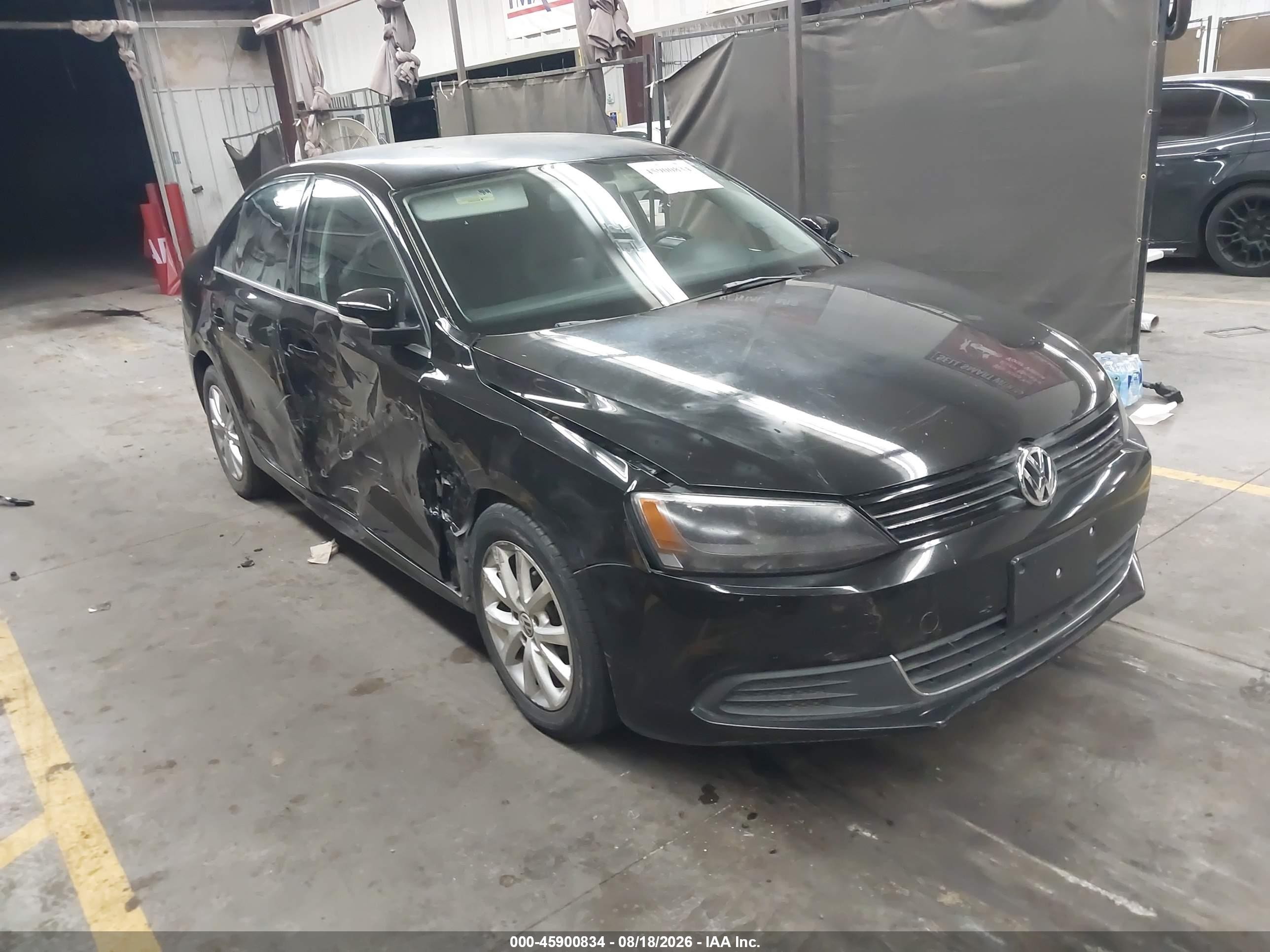 2013 Volkswagen Jetta 2.5l Se Черный vin: 3VWDP7AJ9DM285777