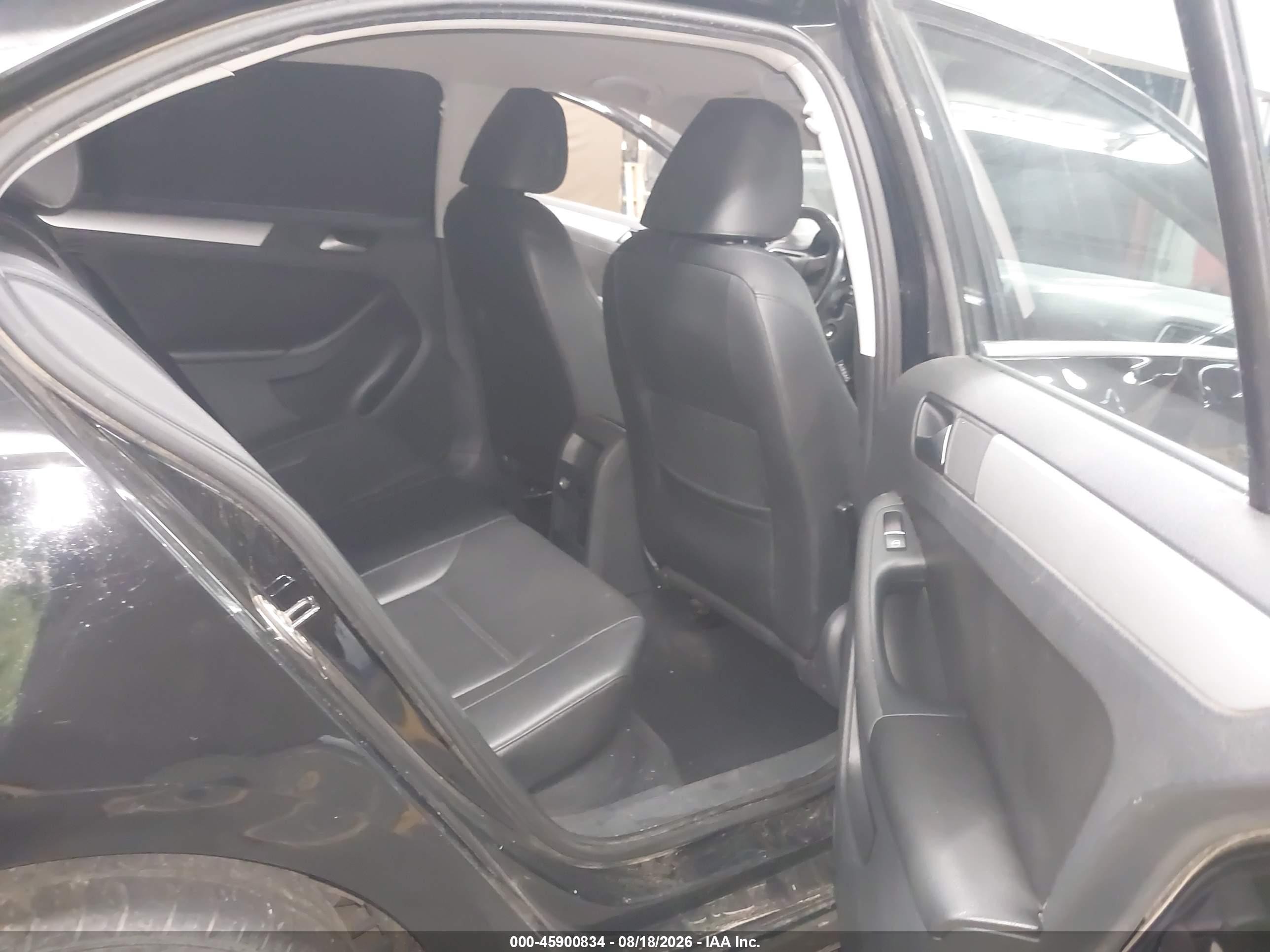 2013 Volkswagen Jetta 2.5l Se Black vin: 3VWDP7AJ9DM285777