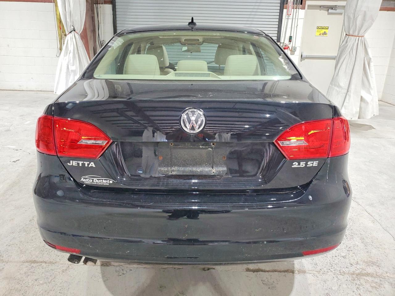 2013 Volkswagen Jetta Se Black vin: 3VWDP7AJ9DM297461