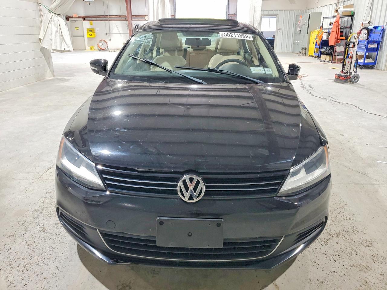 2013 Volkswagen Jetta Se Black vin: 3VWDP7AJ9DM297461