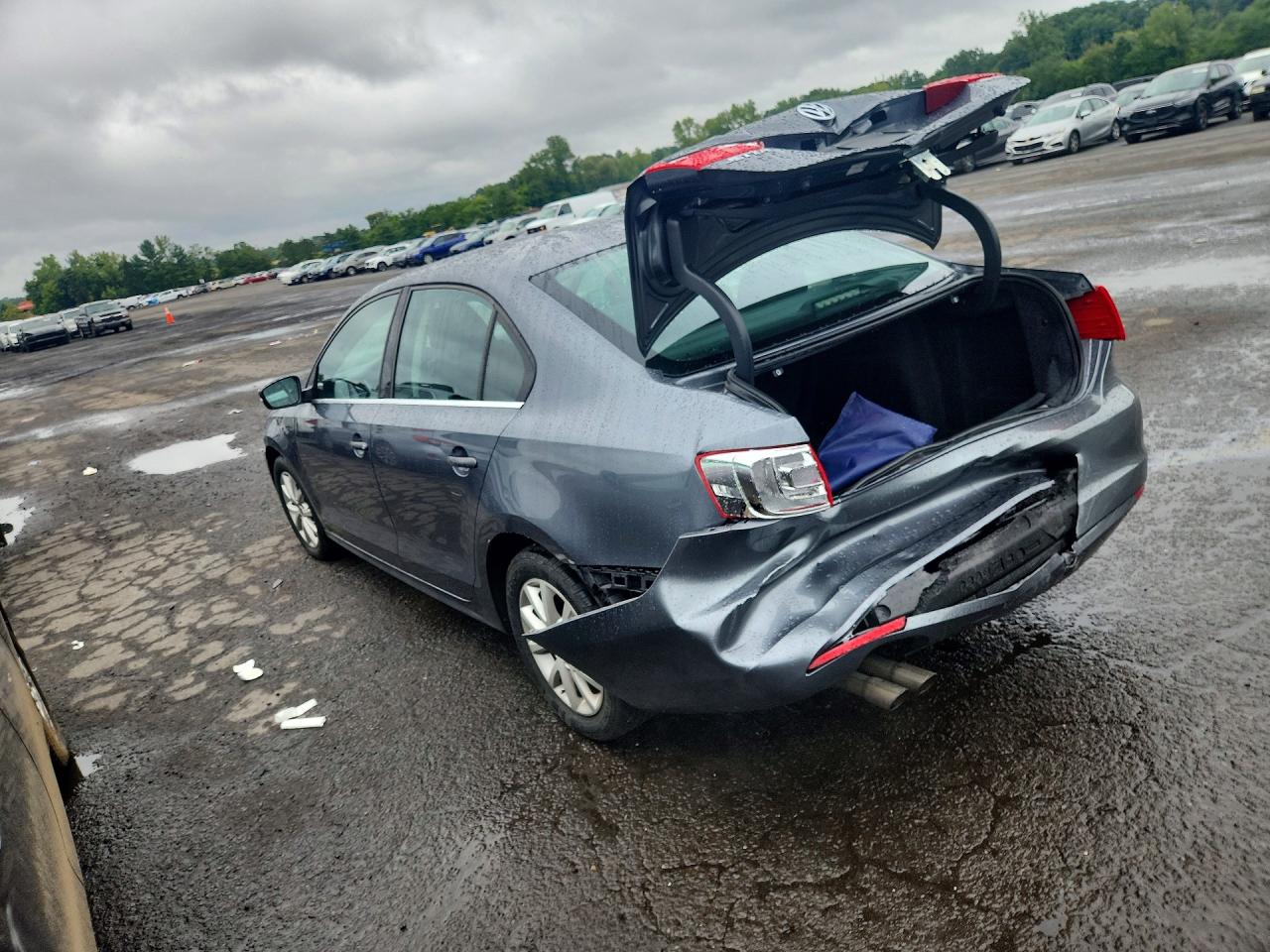 2013 Volkswagen Jetta Se Серый vin: 3VWDP7AJ9DM363913