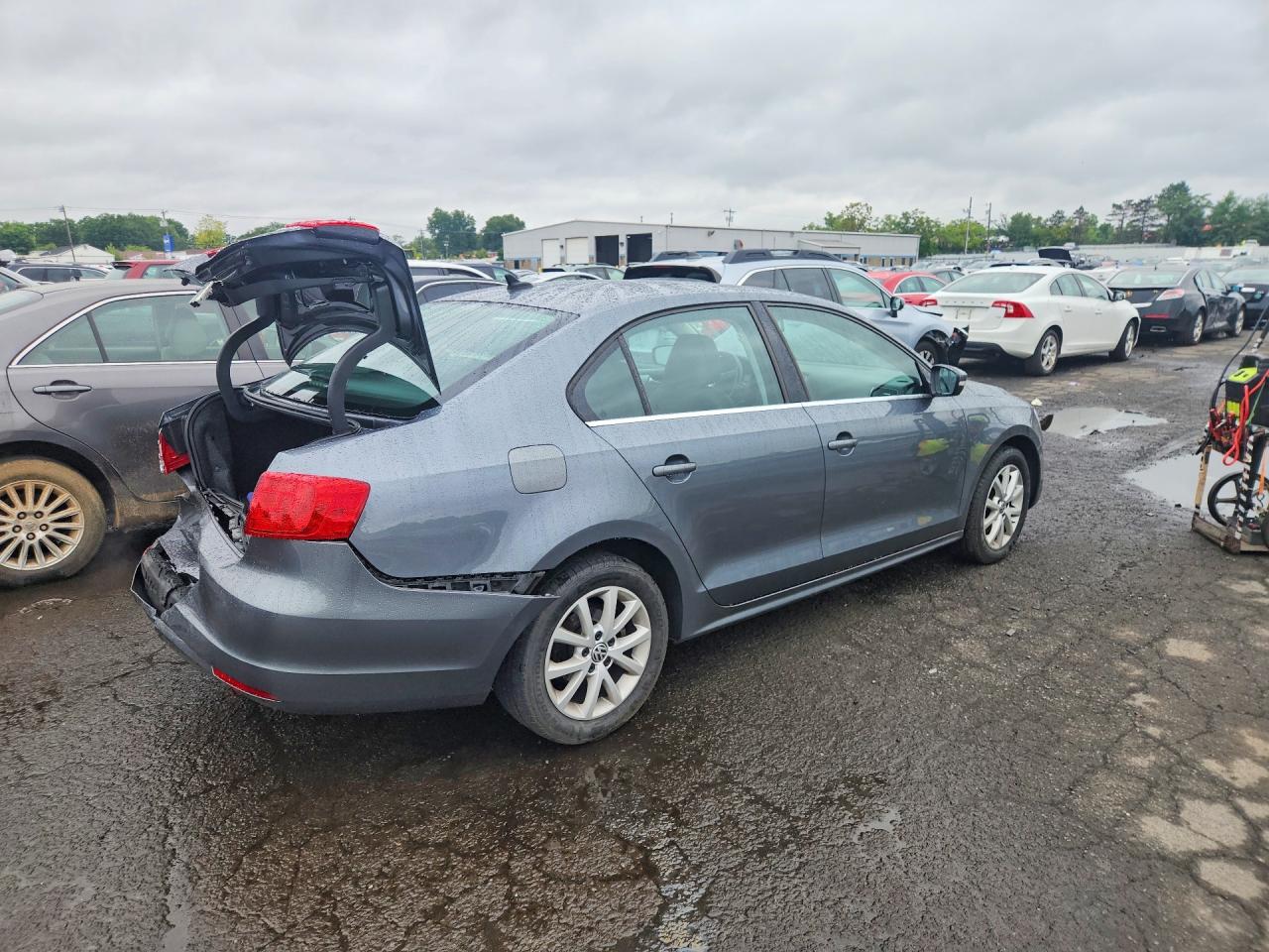2013 Volkswagen Jetta Se Серый vin: 3VWDP7AJ9DM363913