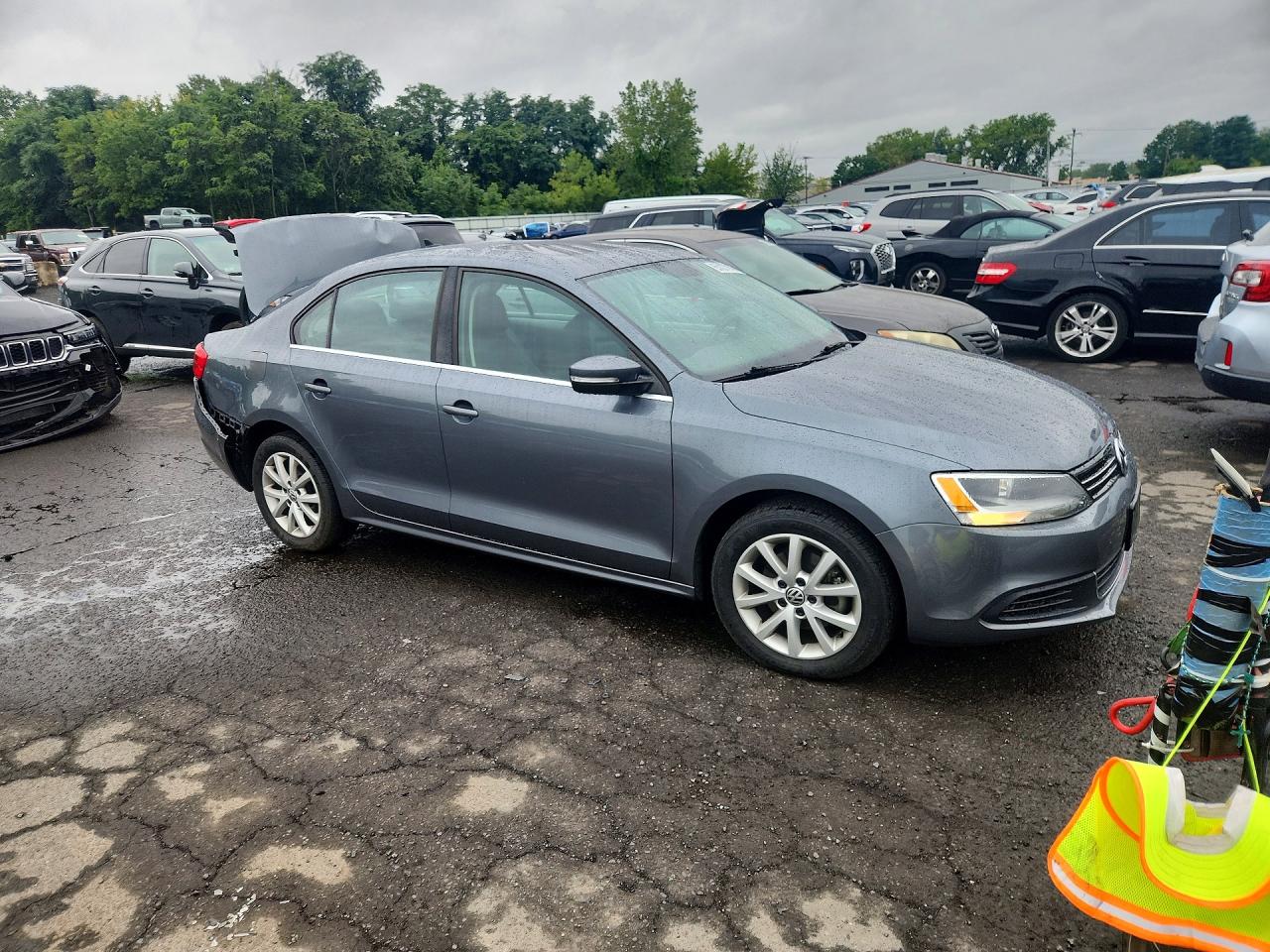 2013 Volkswagen Jetta Se Серый vin: 3VWDP7AJ9DM363913