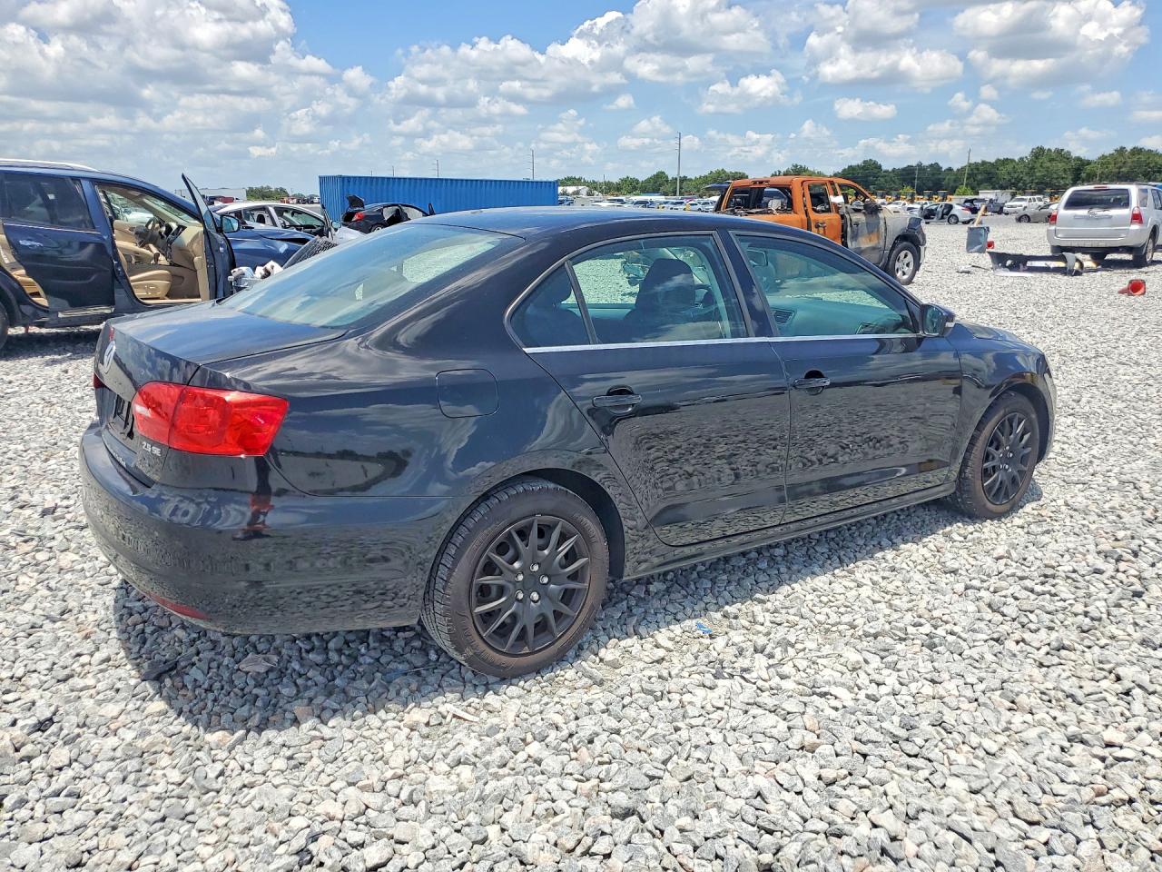 2013 Volkswagen Jetta Se Черный vin: 3VWDP7AJ9DM369629
