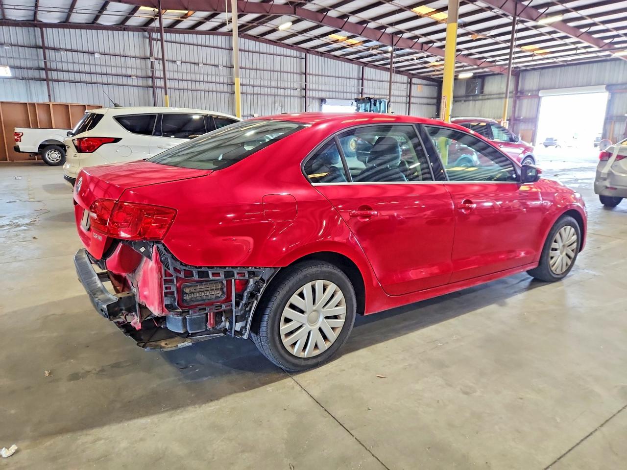 2013 Volkswagen Jetta Se Red vin: 3VWDP7AJ9DM377472