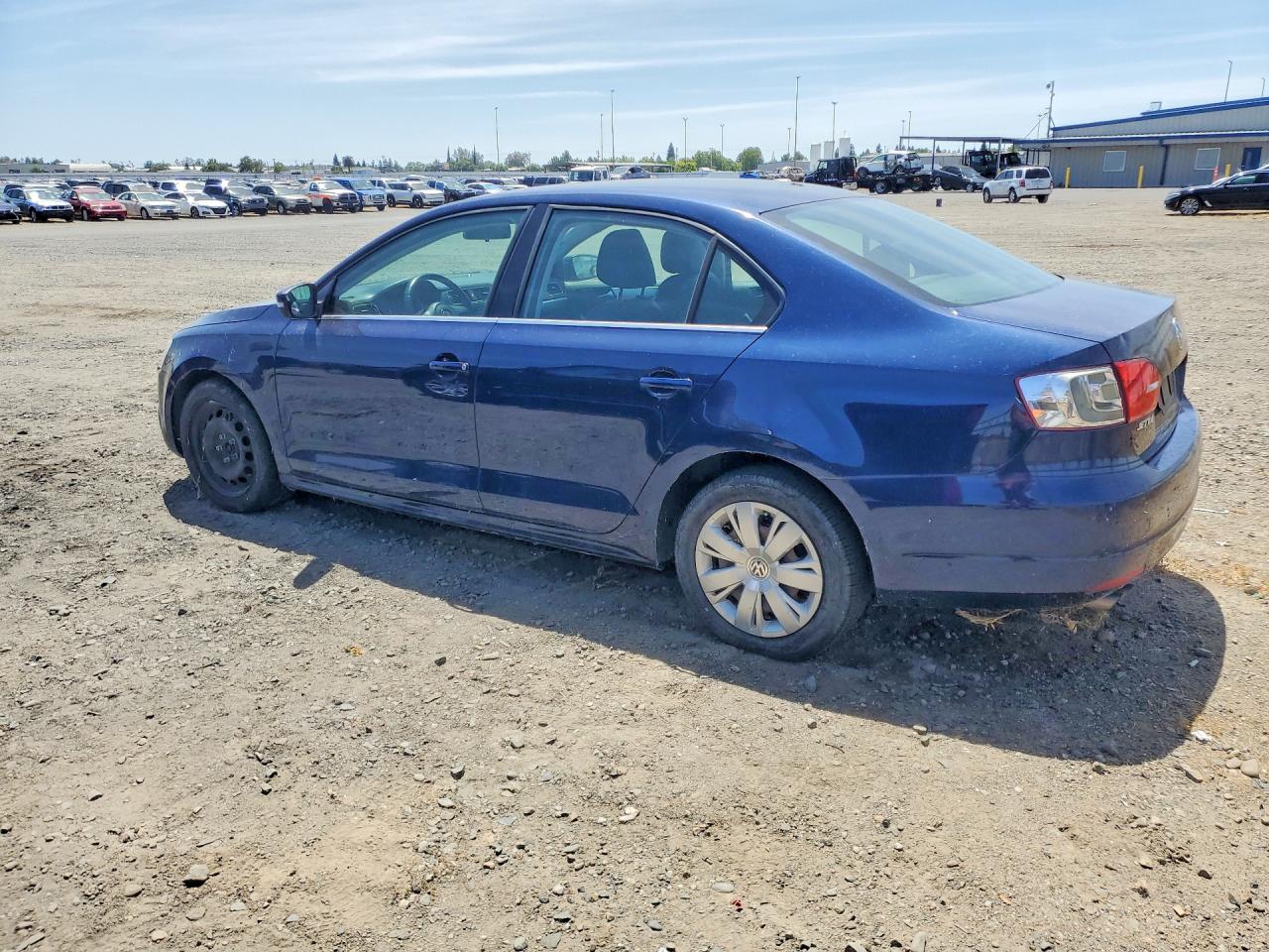 2013 Volkswagen Jetta Se Blue vin: 3VWDP7AJ9DM408347