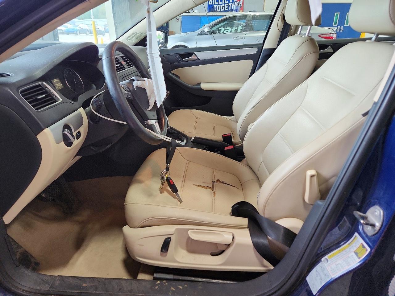 2013 Volkswagen Jetta Se Blue vin: 3VWDP7AJ9DM423110