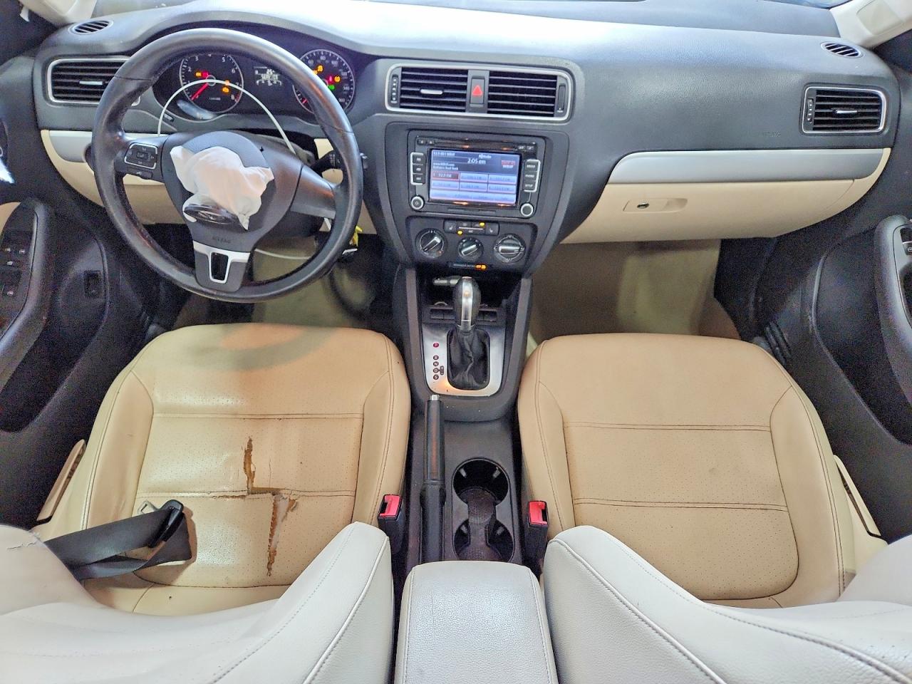 2013 Volkswagen Jetta Se Blue vin: 3VWDP7AJ9DM423110