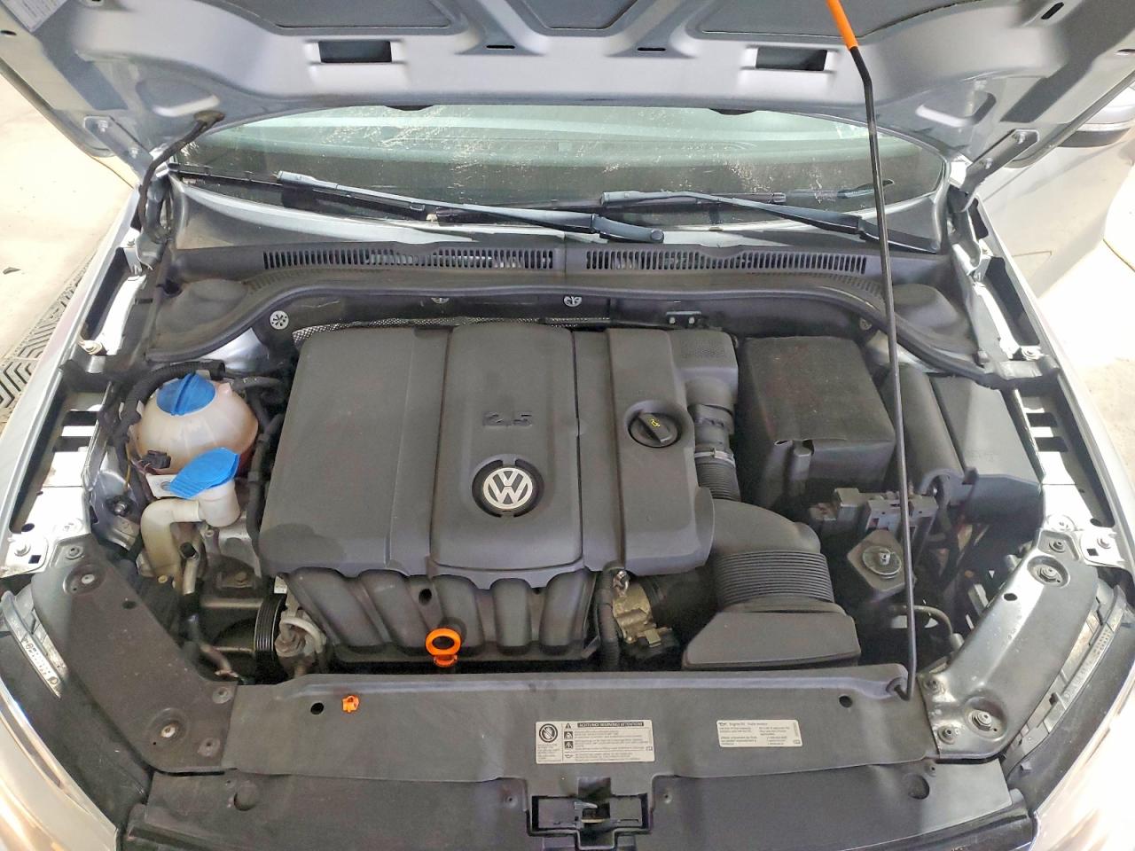 2013 Volkswagen Jetta Se Silver vin: 3VWDP7AJ9DM431627