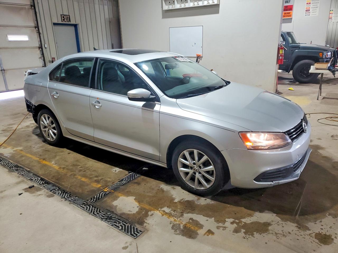 2013 Volkswagen Jetta Se Silver vin: 3VWDP7AJ9DM431627