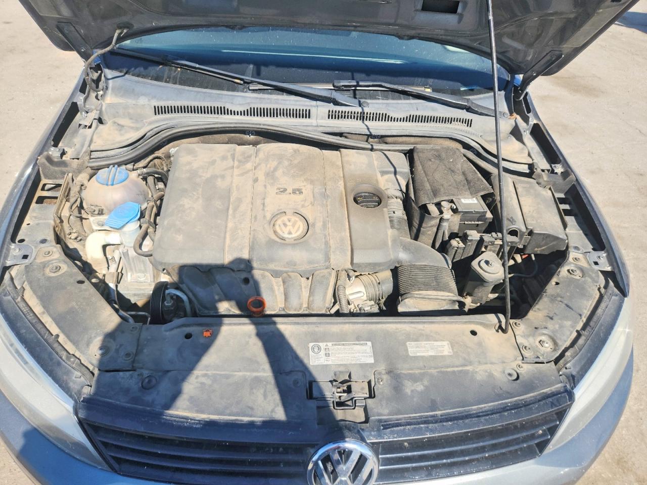 2012 Volkswagen Jetta Se Gray vin: 3VWDP7AJXCM130458