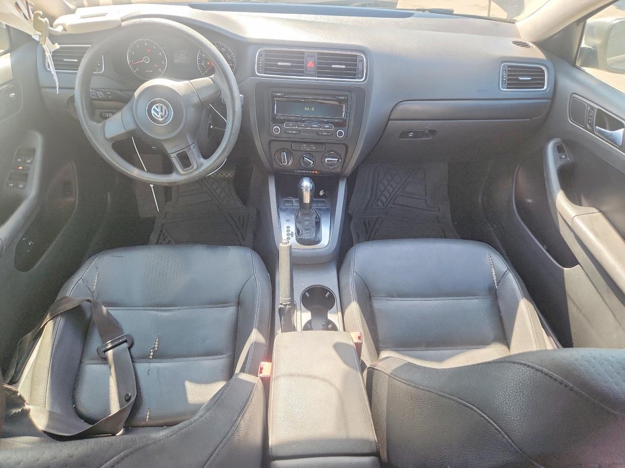 2012 Volkswagen Jetta Se Gray vin: 3VWDP7AJXCM130458