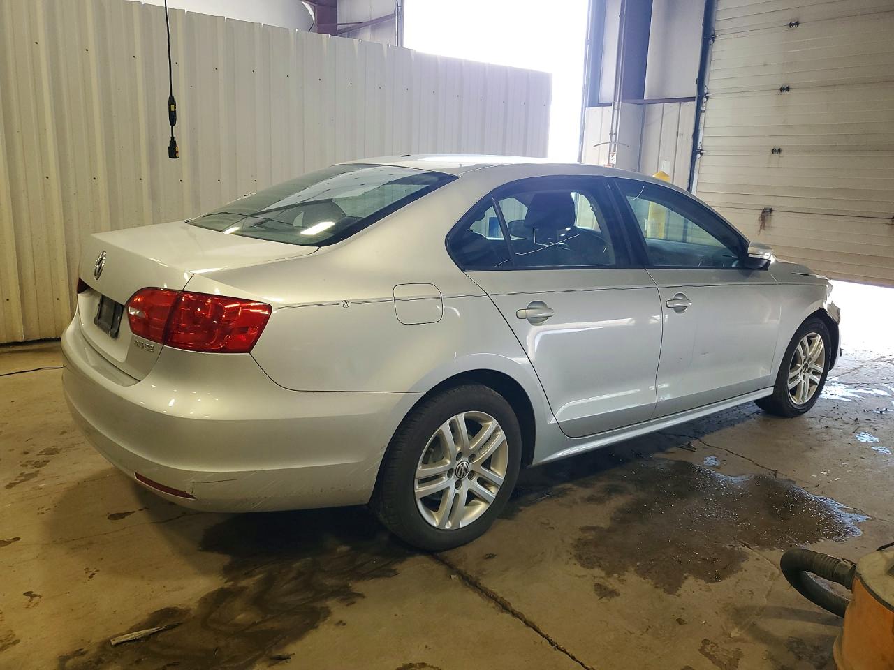 2012 Volkswagen Jetta Se Silver vin: 3VWDP7AJXCM317764