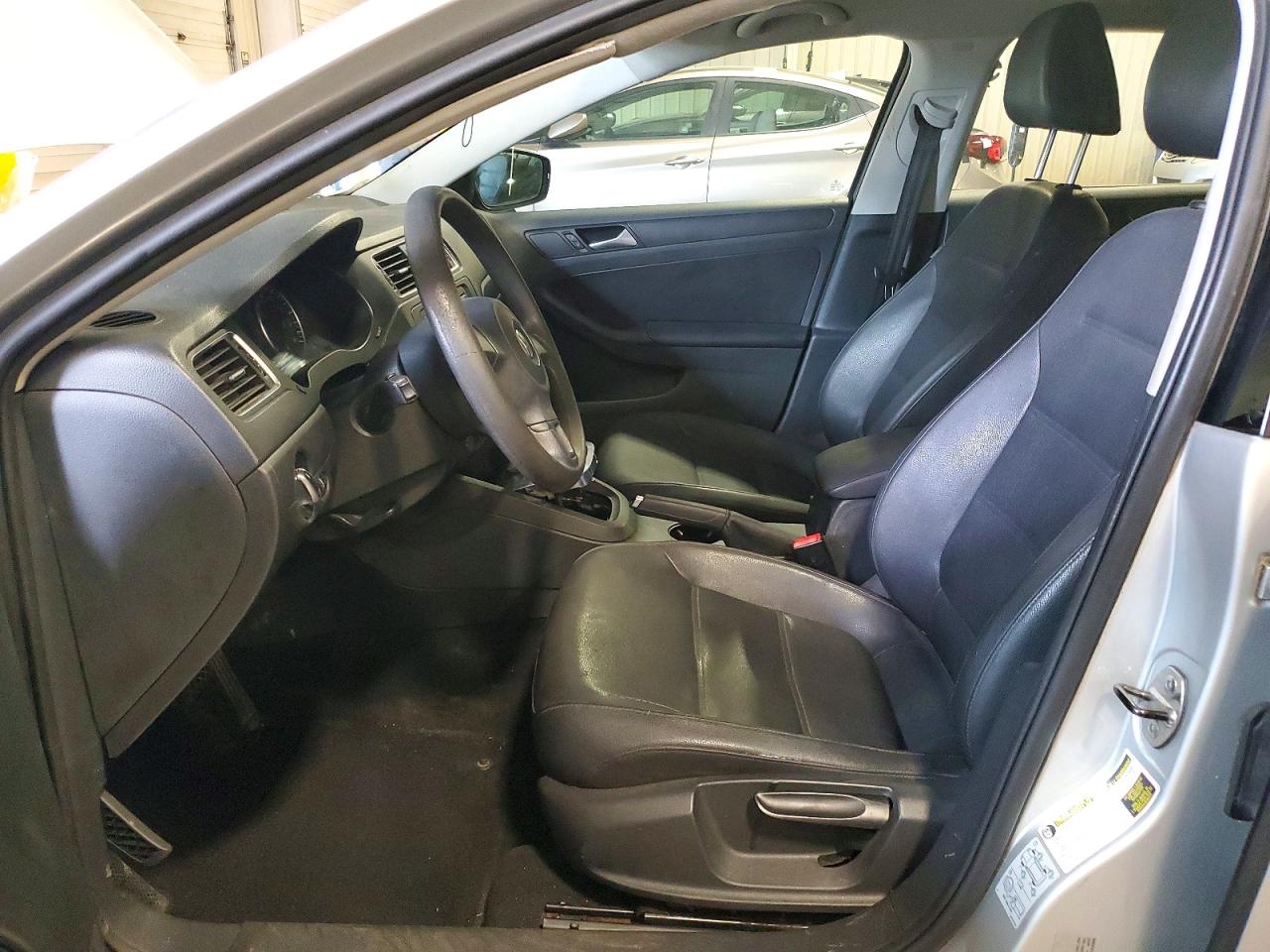 2012 Volkswagen Jetta Se Silver vin: 3VWDP7AJXCM317764