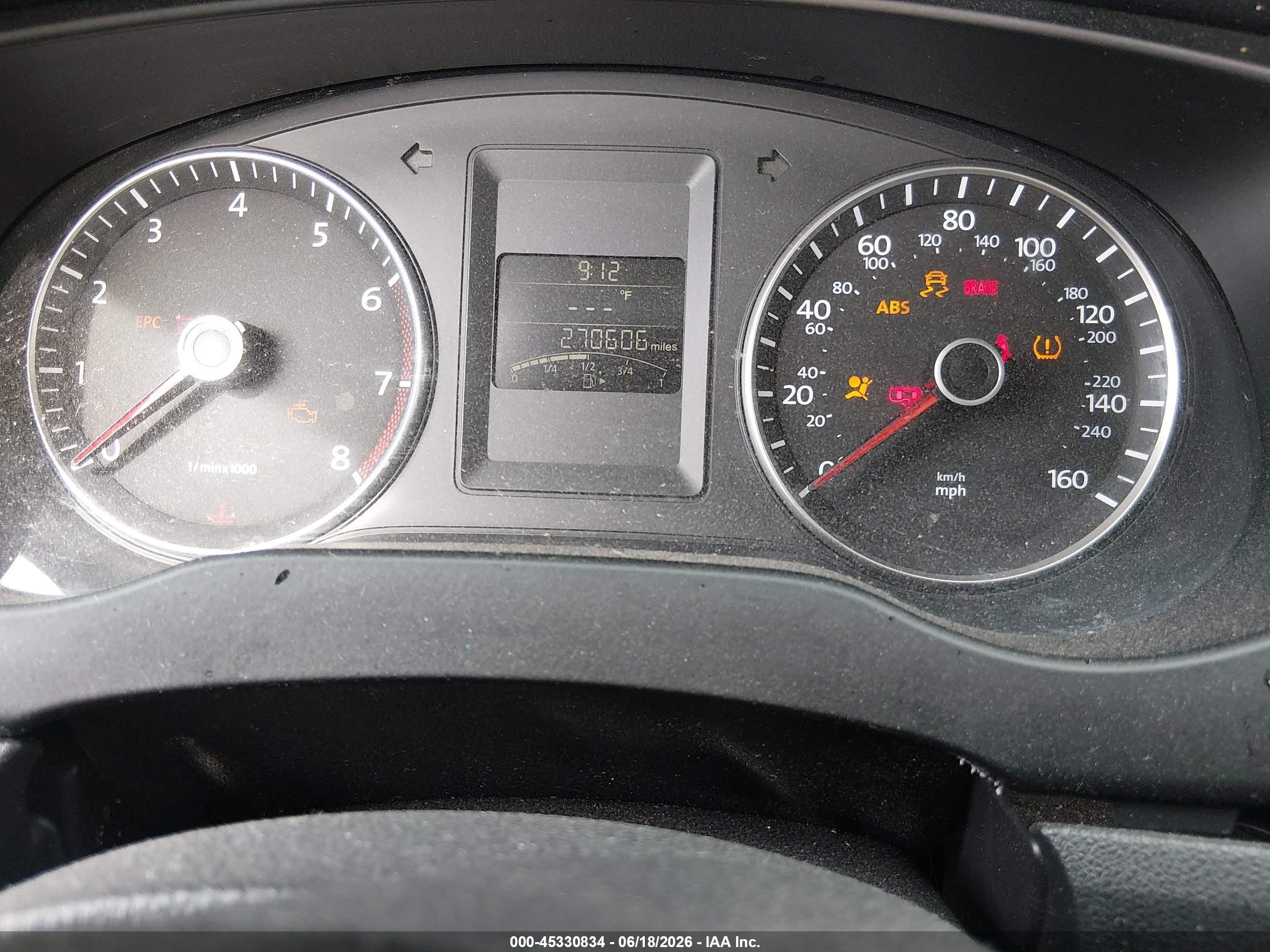 2013 Volkswagen Jetta 2.5l Se Black vin: 3VWDP7AJXDM220730