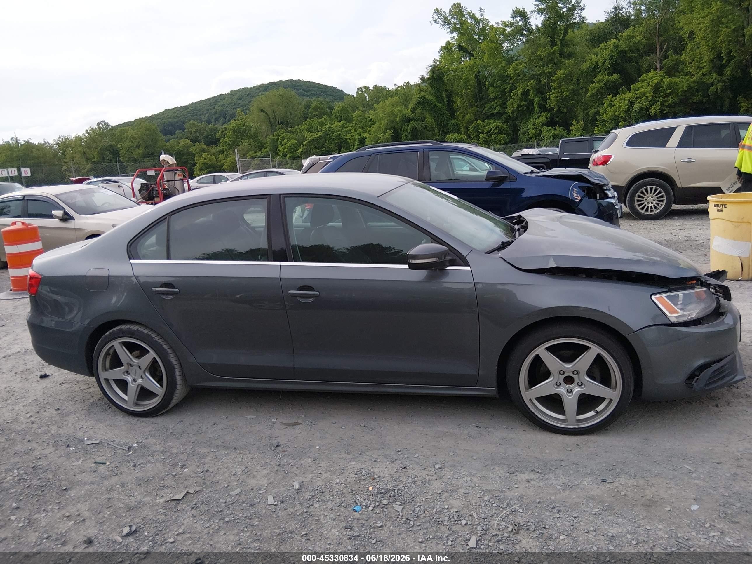 2013 Volkswagen Jetta 2.5l Se Black vin: 3VWDP7AJXDM220730
