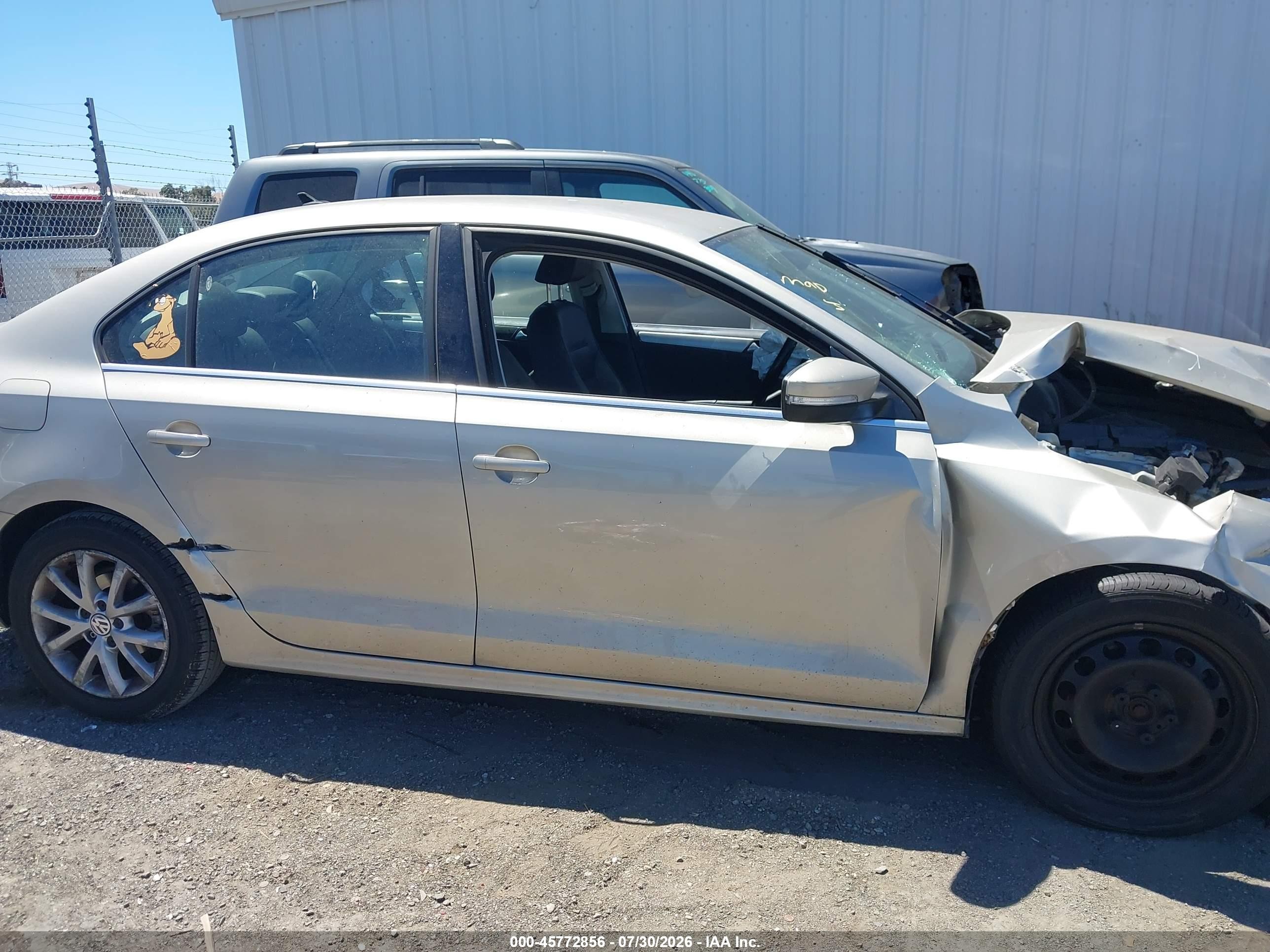 2013 Volkswagen Jetta 2.5l Se Gold vin: 3VWDP7AJXDM220839