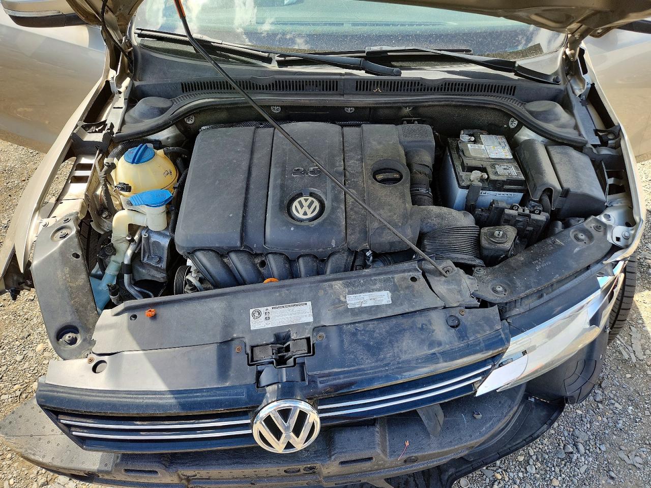 2013 Volkswagen Jetta Se Silver vin: 3VWDP7AJXDM276120