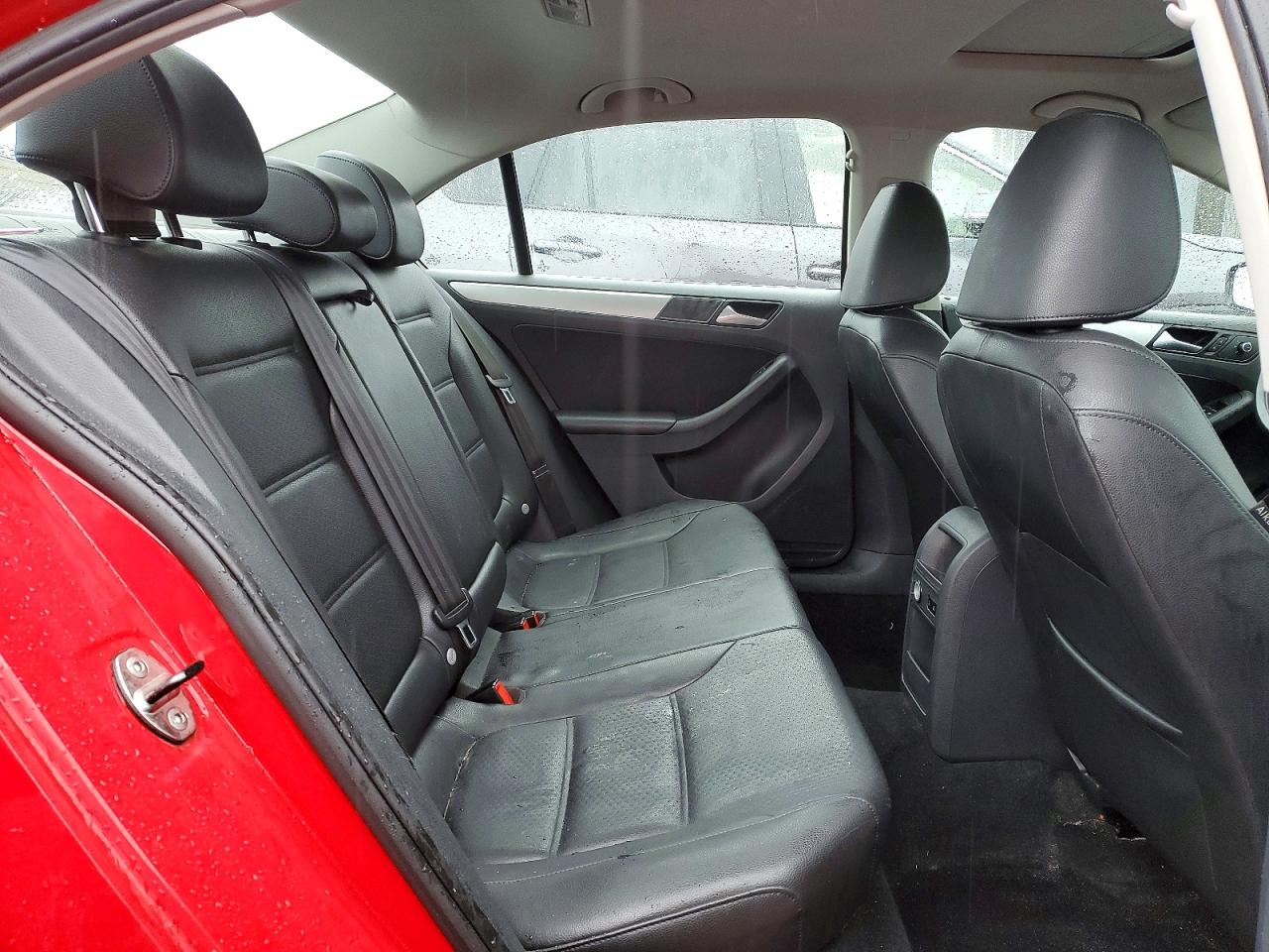 2013 Volkswagen Jetta Se Red vin: 3VWDP7AJXDM311271