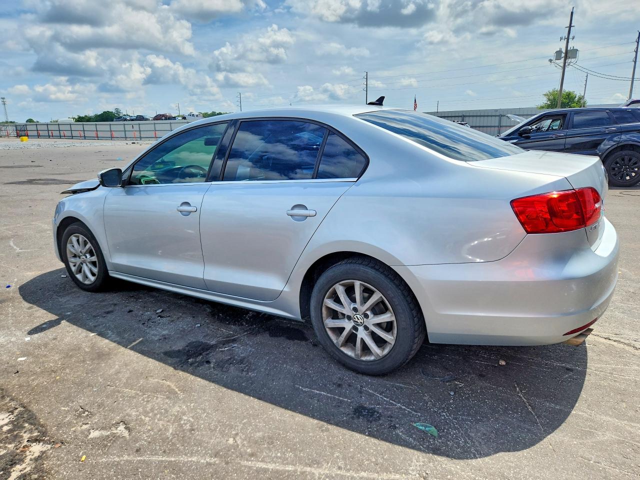 2013 Volkswagen Jetta Se Silver vin: 3VWDP7AJXDM367310