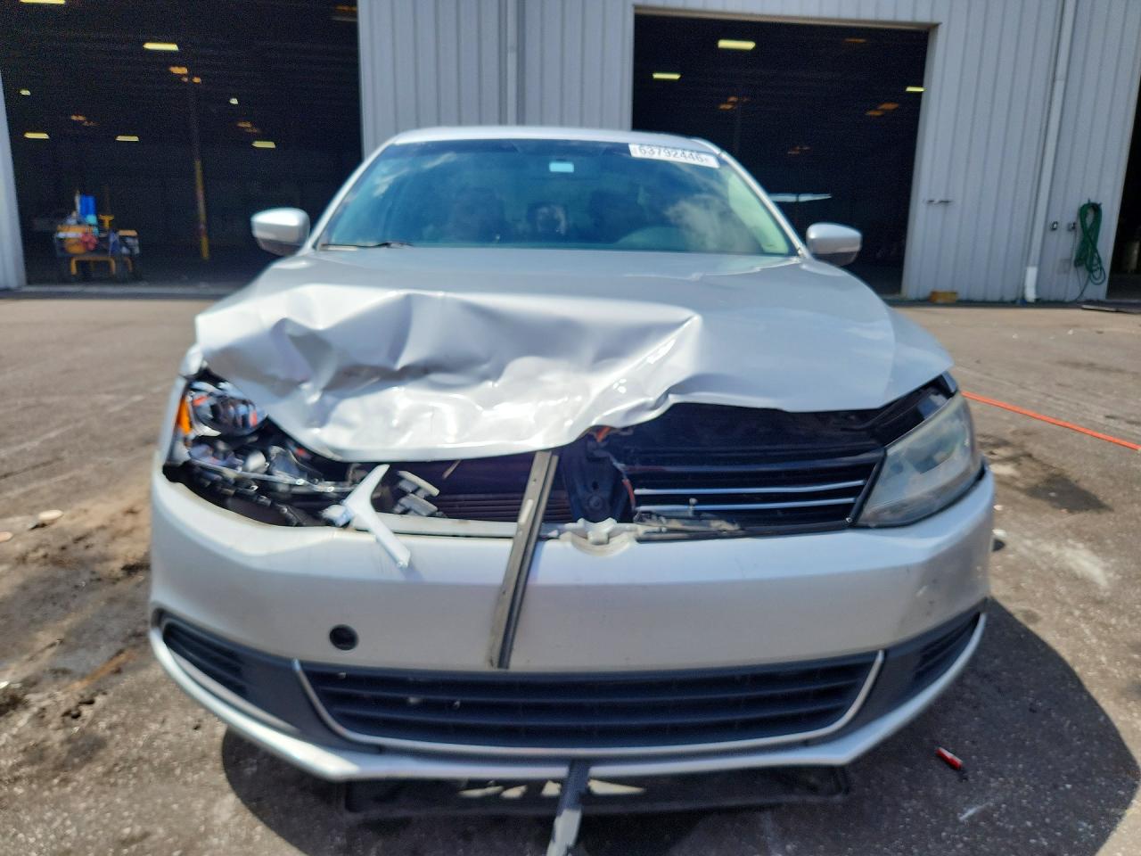 2013 Volkswagen Jetta Se Silver vin: 3VWDP7AJXDM367310