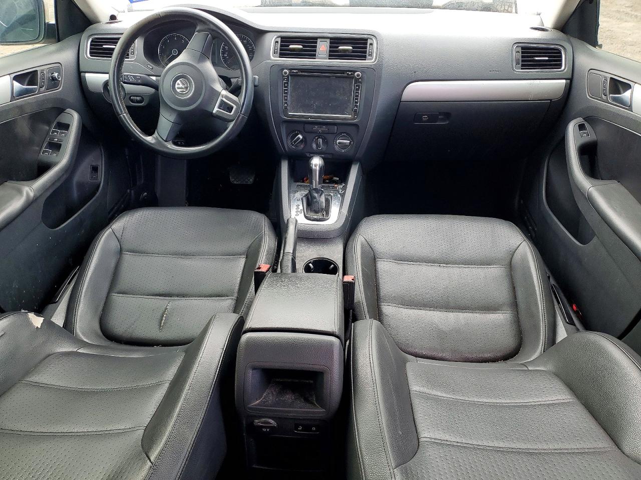 2013 Volkswagen Jetta Se White vin: 3VWDP7AJXDM375357