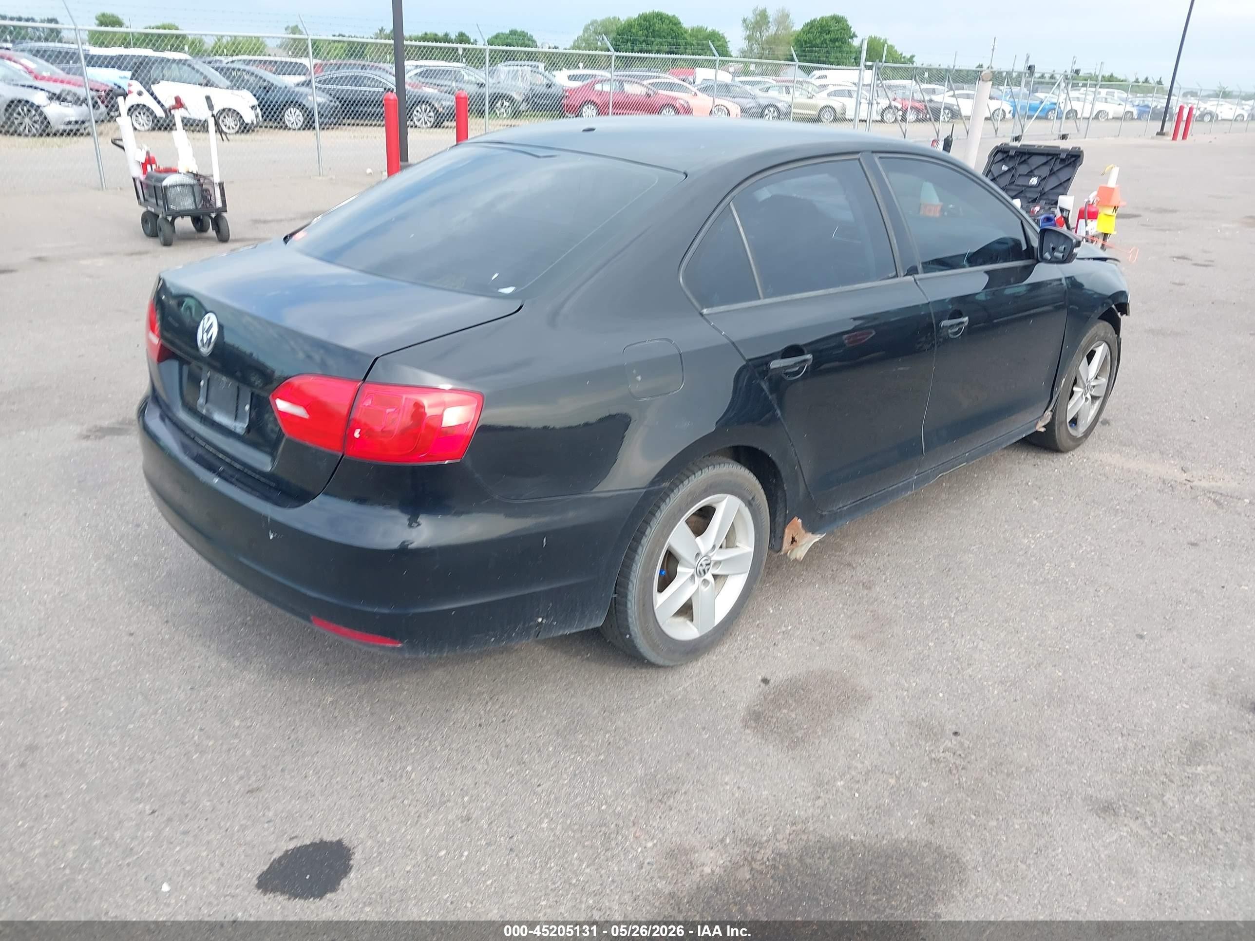 2013 Volkswagen Jetta 2.5l Se Black vin: 3VWDP7AJXDM401262