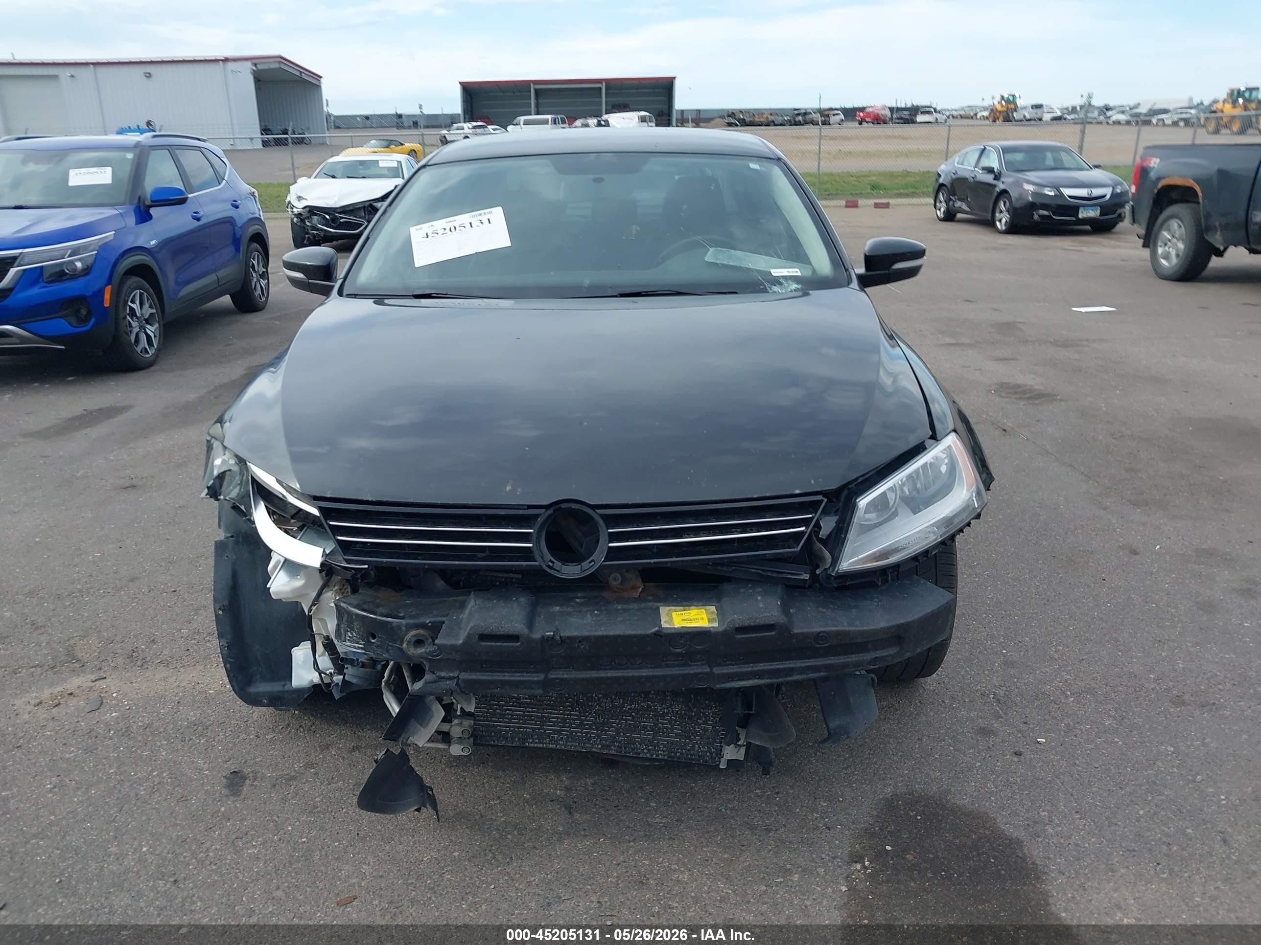 2013 Volkswagen Jetta 2.5l Se Black vin: 3VWDP7AJXDM401262