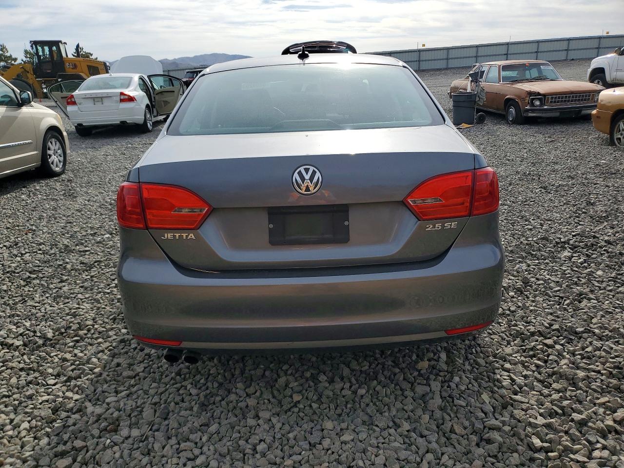 2013 Volkswagen Jetta Se Charcoal vin: 3VWDP7AJXDM439008