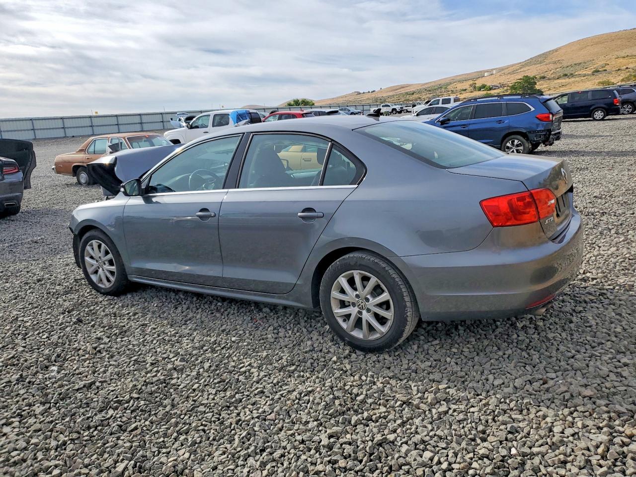 2013 Volkswagen Jetta Se Charcoal vin: 3VWDP7AJXDM439008