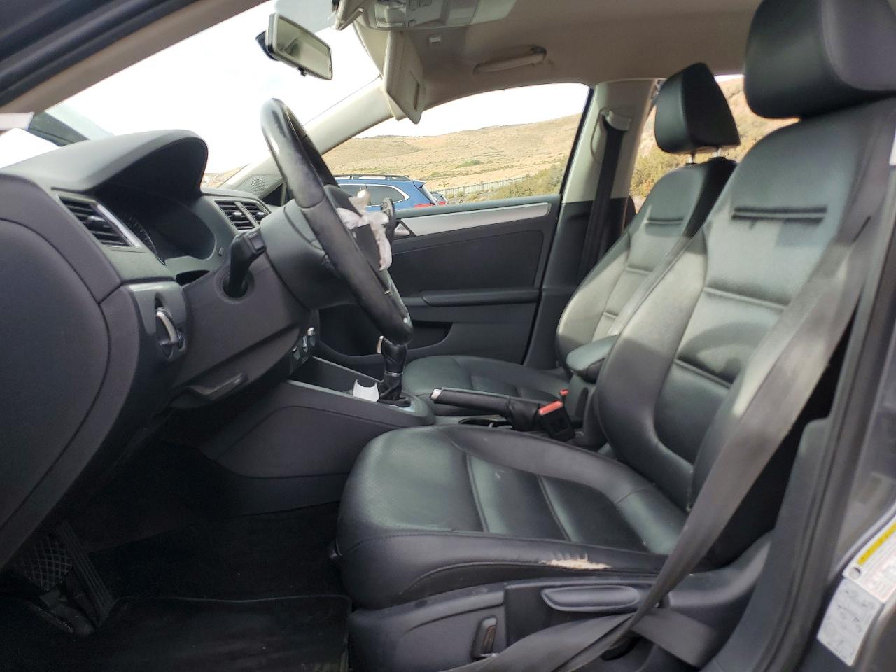 2013 Volkswagen Jetta Se Charcoal vin: 3VWDP7AJXDM439008