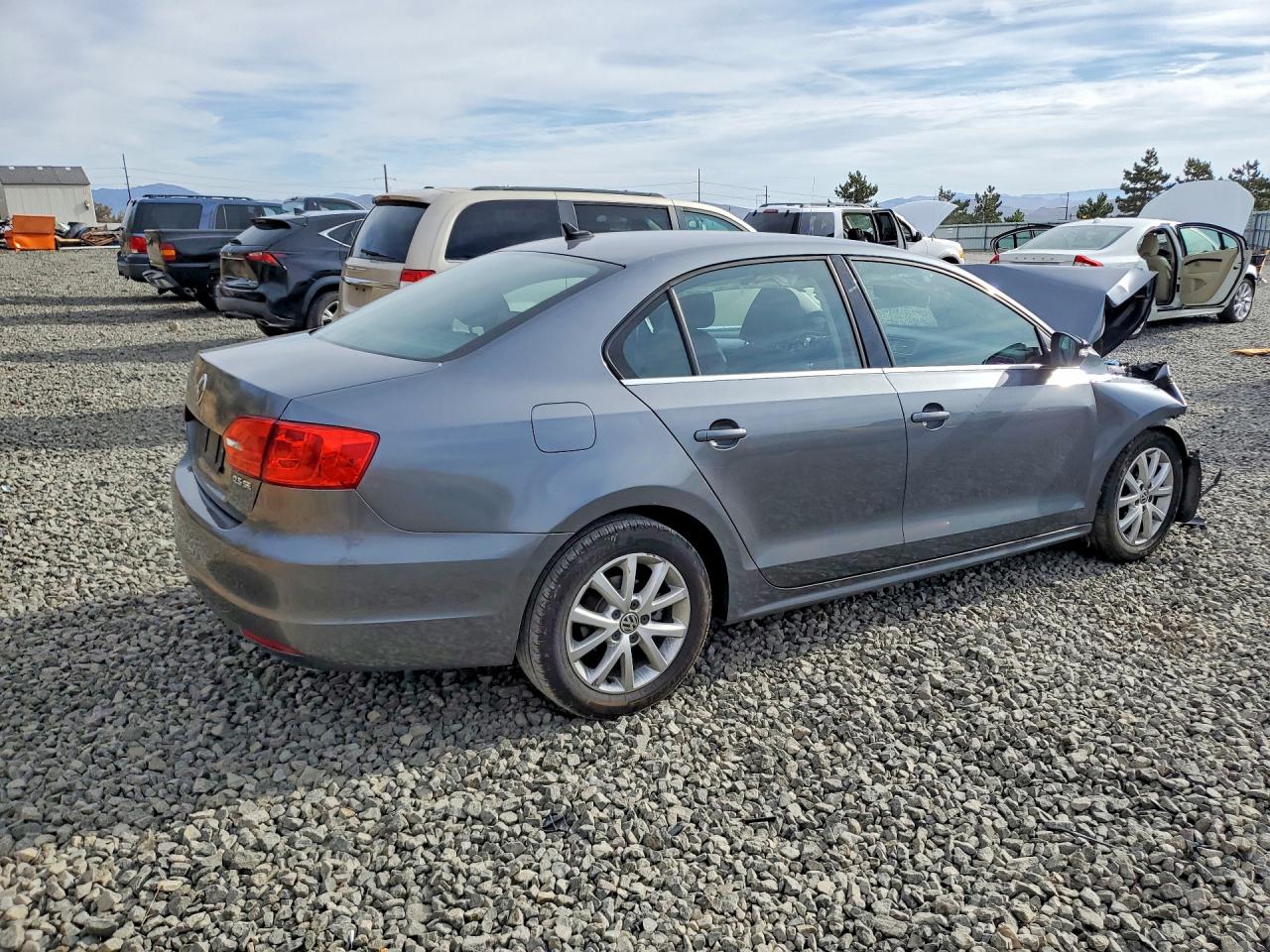 2013 Volkswagen Jetta Se Charcoal vin: 3VWDP7AJXDM439008